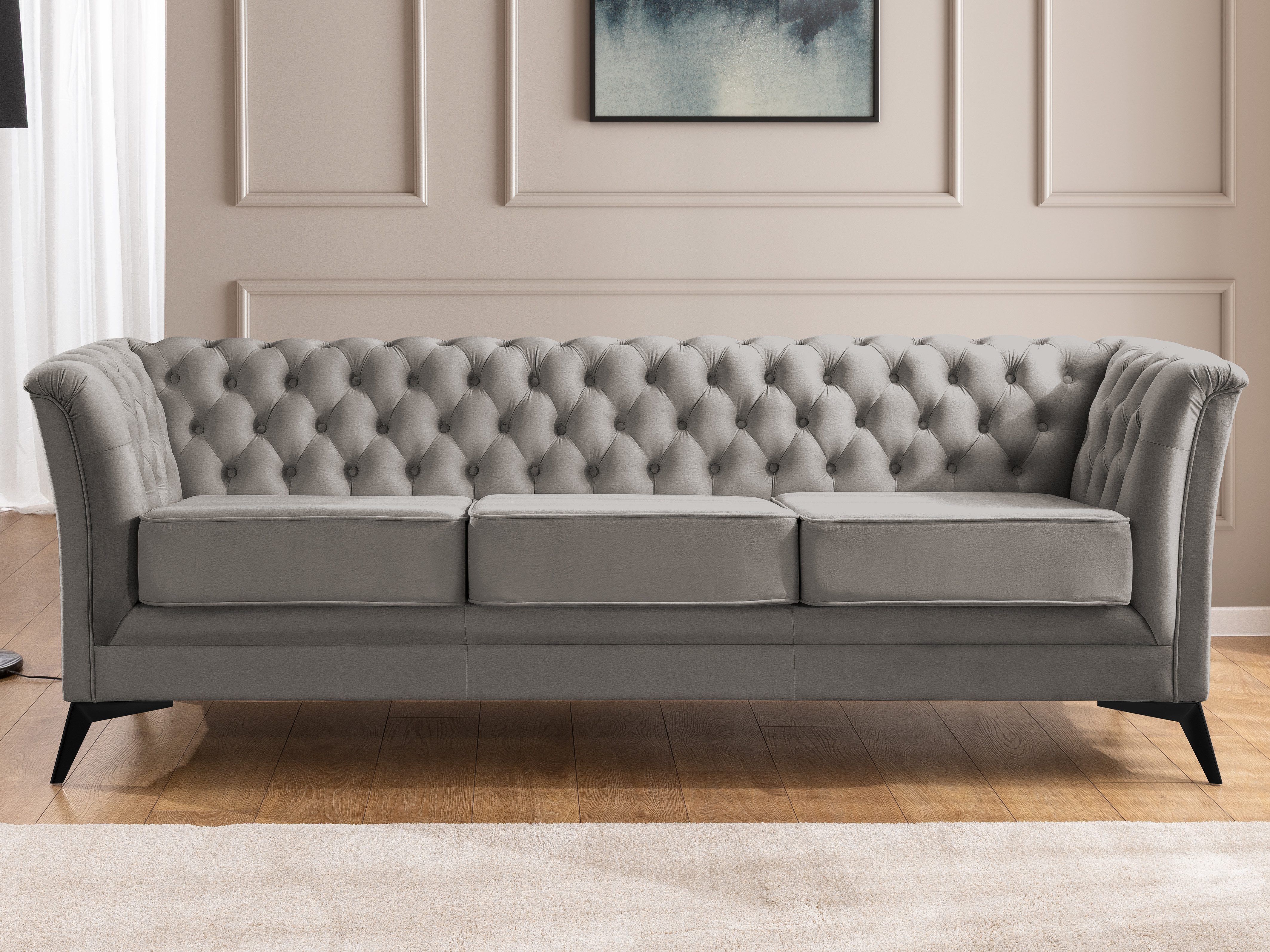S-Style Möbel Chesterfield-Sofa Whitby, 3-Sitzer aus günstig online kaufen