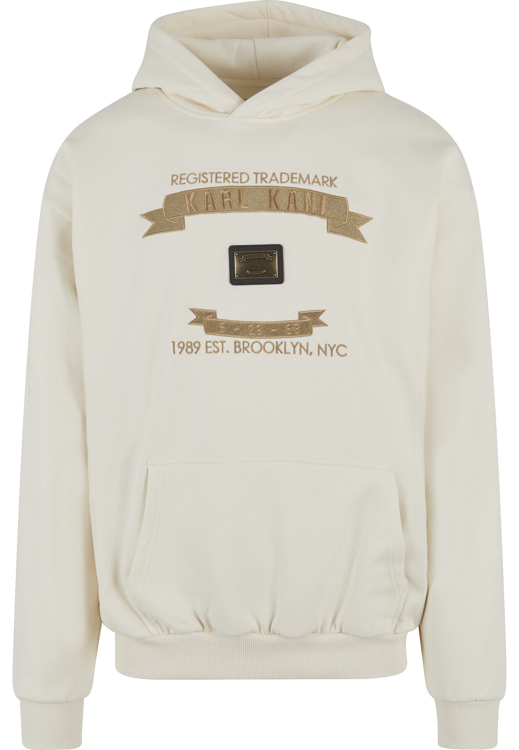 Karl Kani Kapuzensweatshirt Karl Kani Herren KM241-006-2 Karl Kani Metal Plate Os Hoodie (1-tlg)