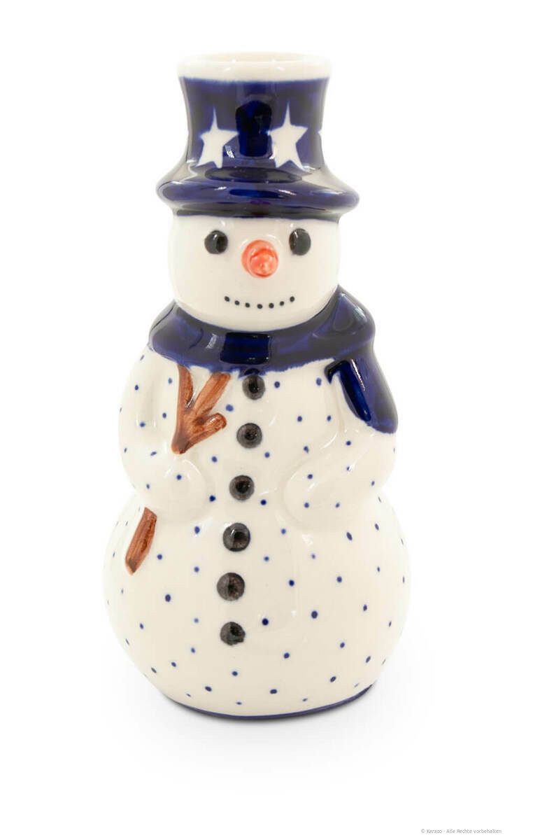 Bunzlauer Keramik Kerzenständer Bunzlauer Keramik Winter günstig online kaufen