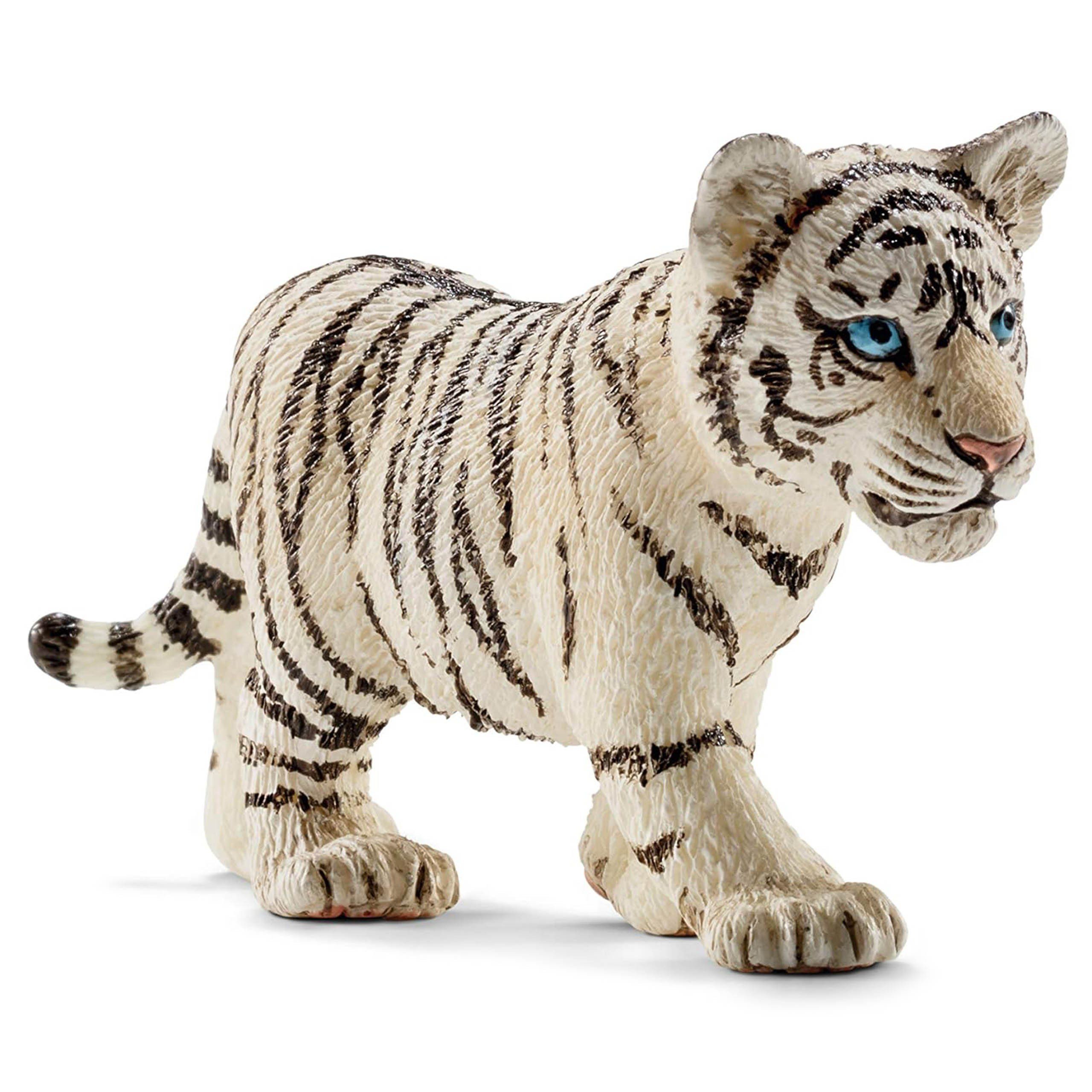 Schleich® Spielfigur Schleich Wild Life - Kleiner weißer Tiger, Figur für Kinder 3+