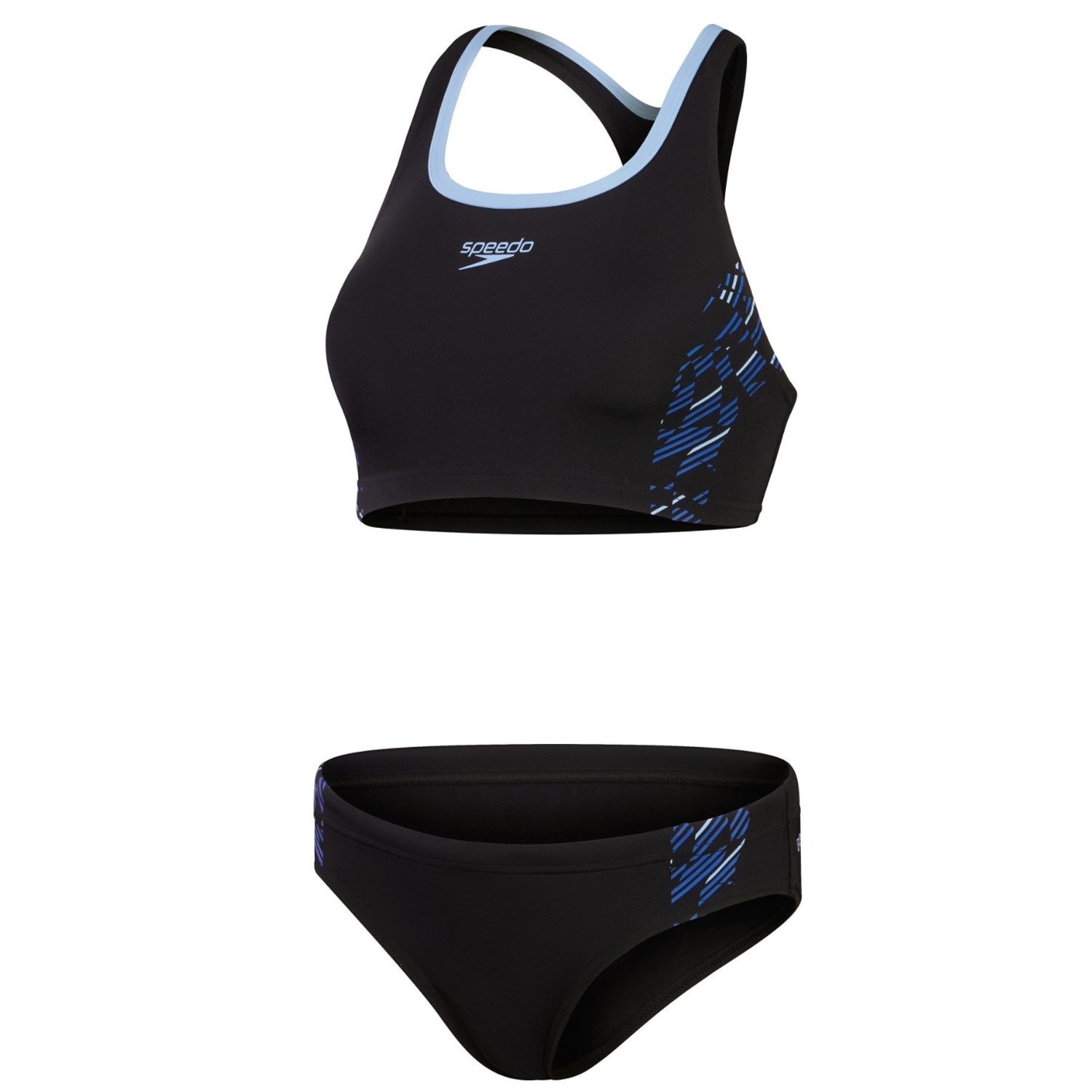 Speedo Tankini Placement zweiteiler Badeanzug für Damen chlorbeständig