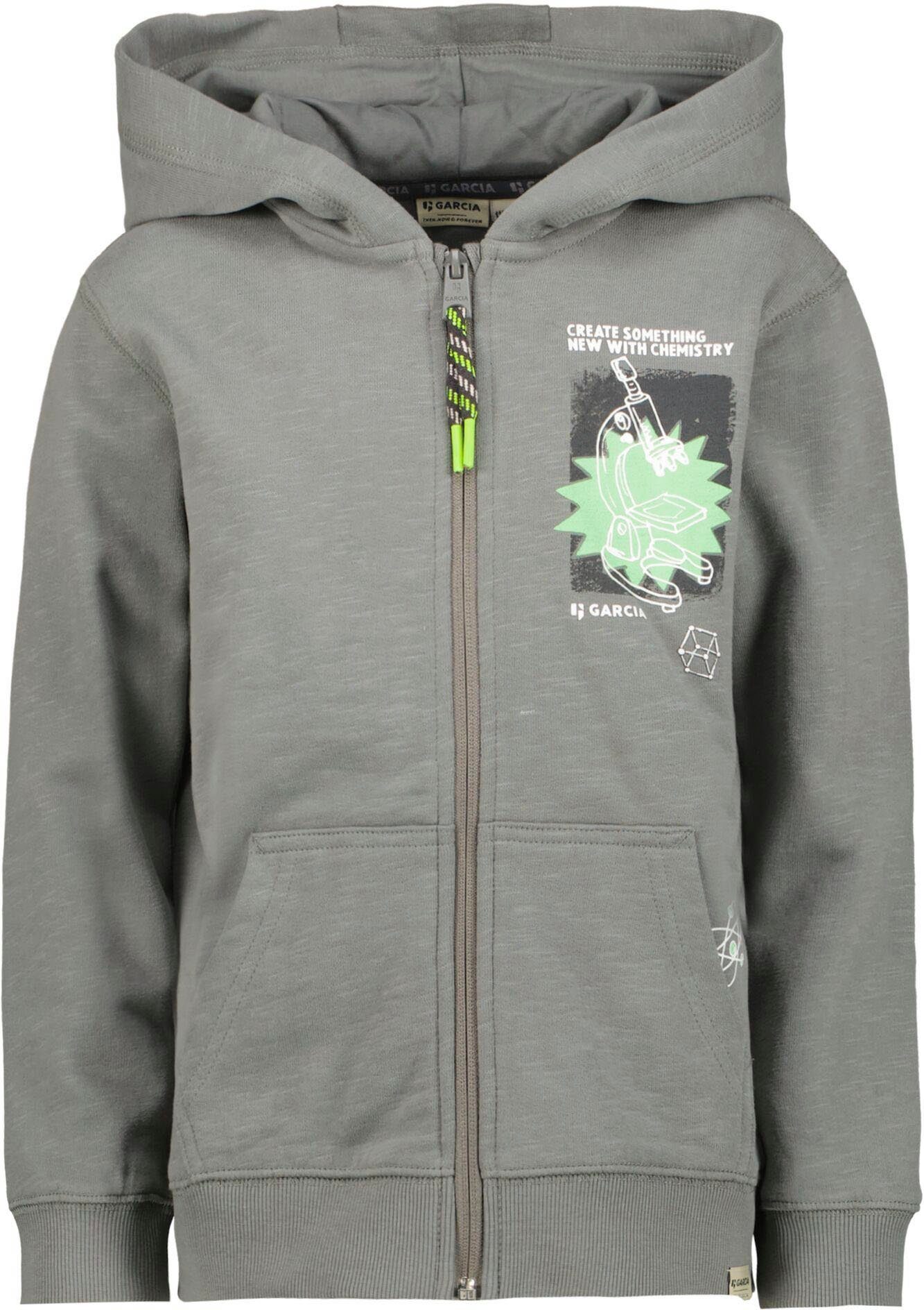 Garcia großem Sweatjacke Rückenprint mit