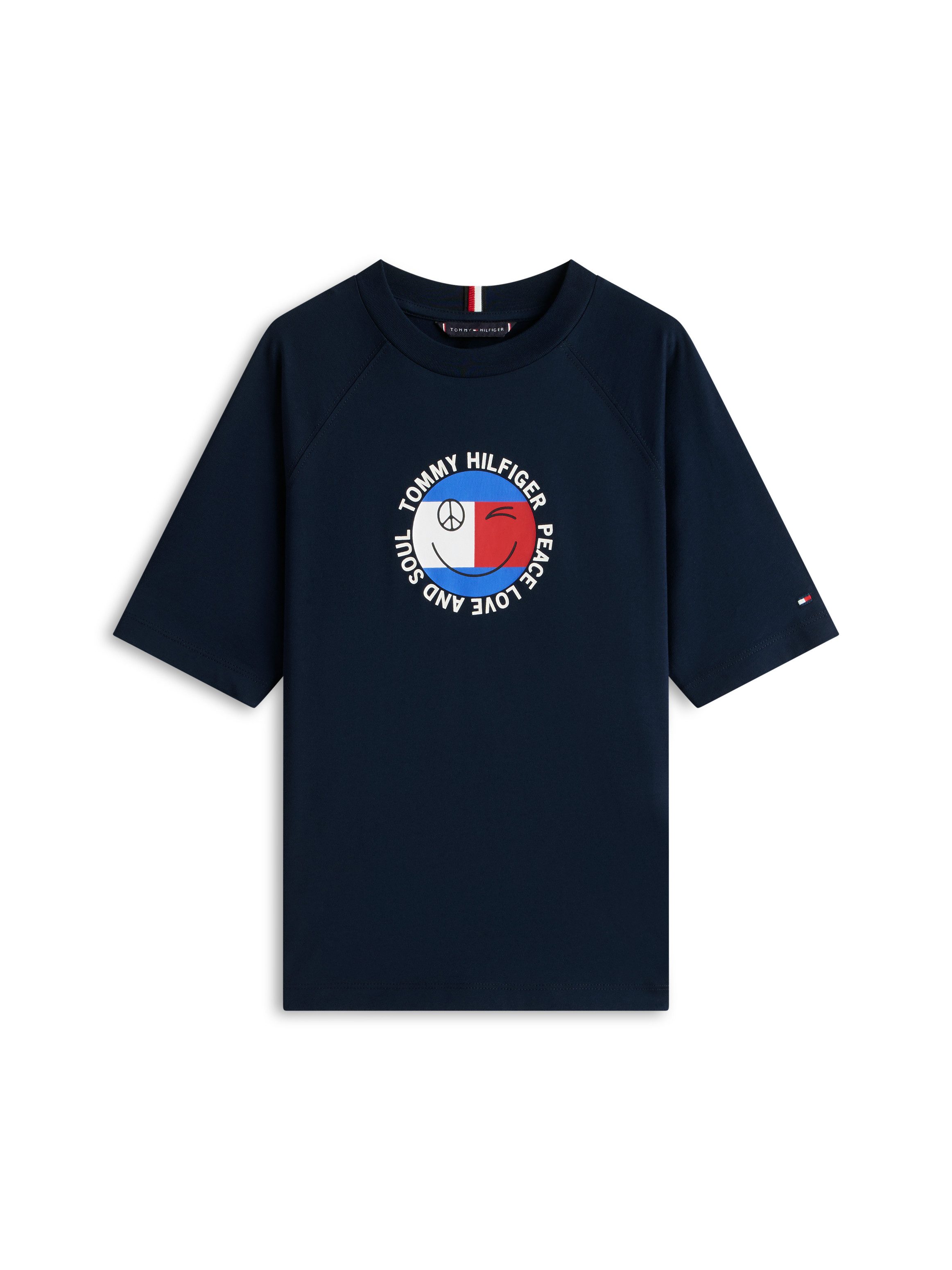 Tommy Hilfiger T-Shirt FUN FLAG GRAPHIC Kinder bis 16 Jahre, Druck
