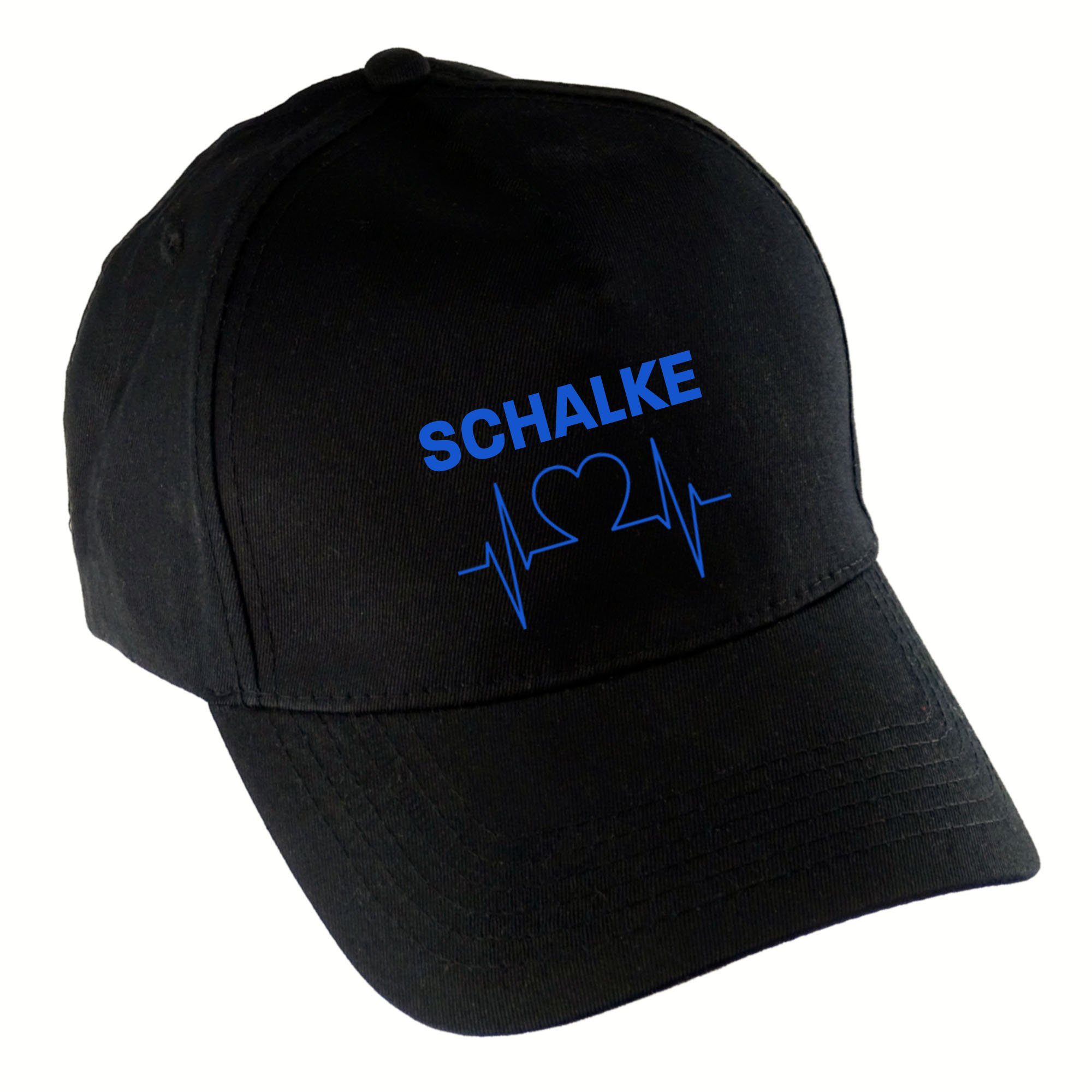multifanshop Baseball Cap Schalke - Herzschlag - Mütze günstig online kaufen