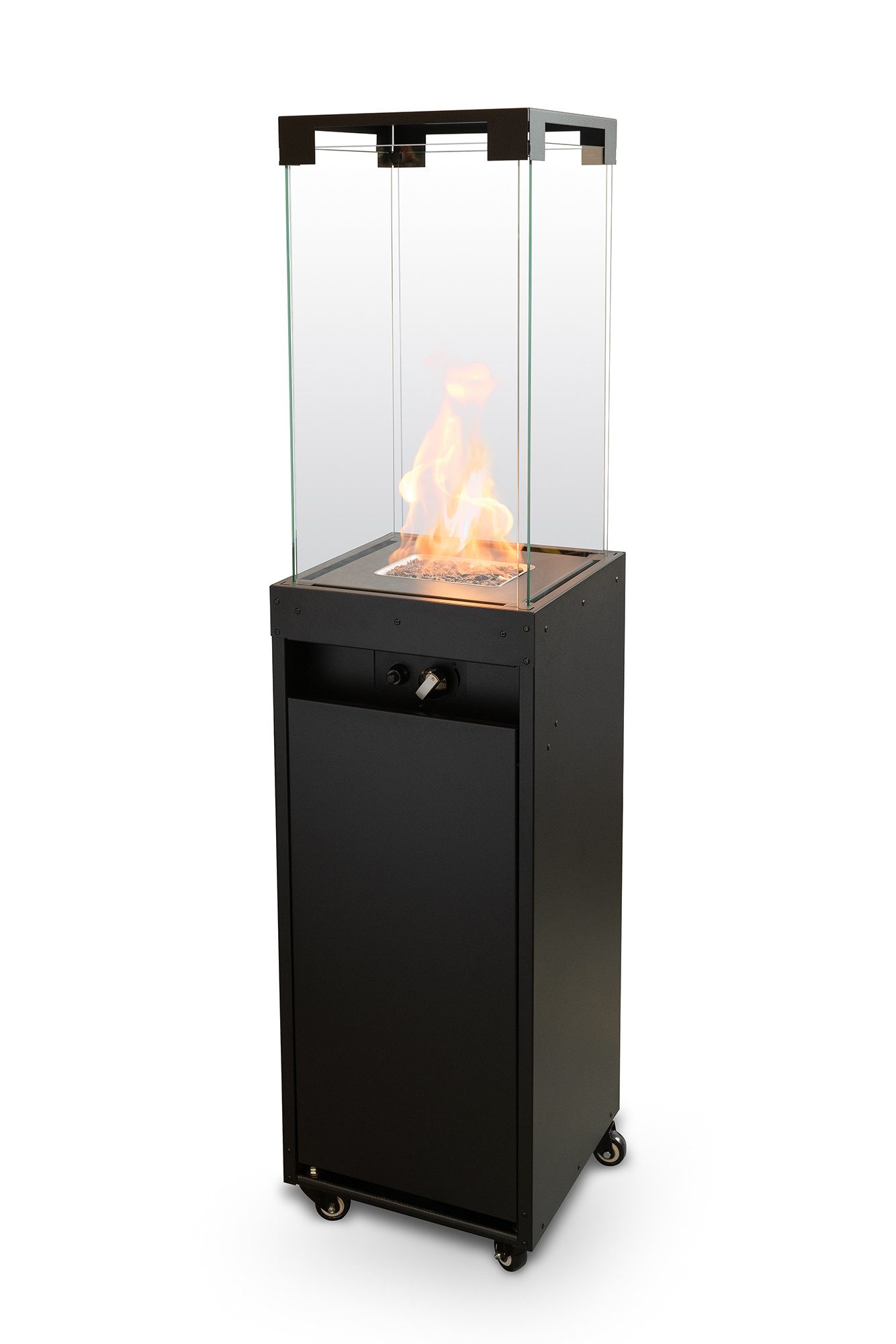 PLANIKA Echtfeuer-Dekokamin Planika Faro Gaskamin, Mit Heizleistung