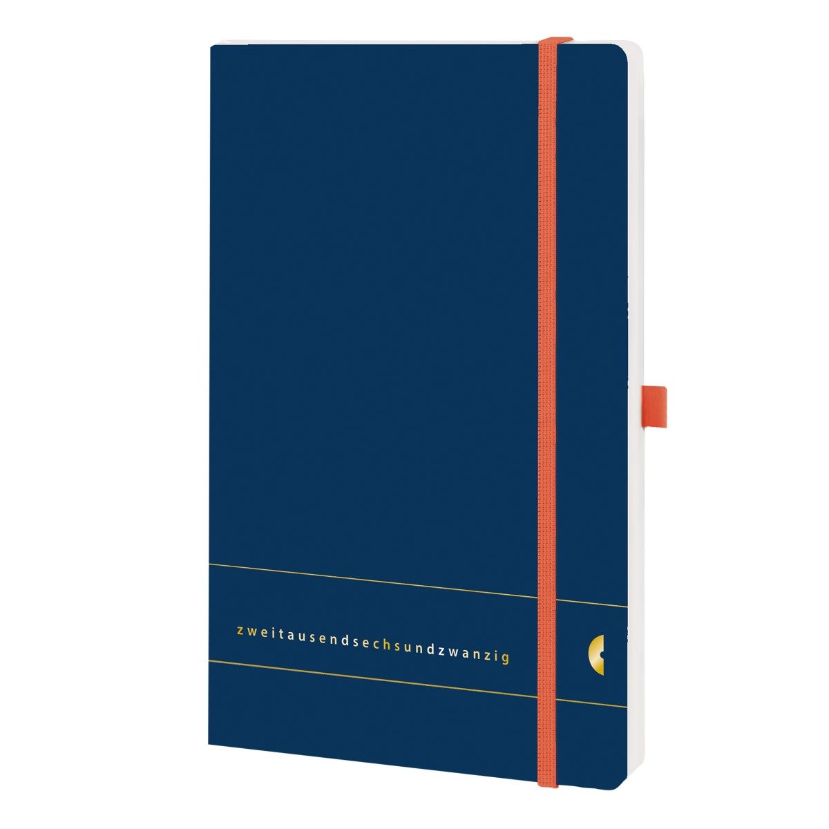 Buchkalender Buchkalender Origins A5 1 Woche/2 Seiten Ocean Blue Elementary 2026