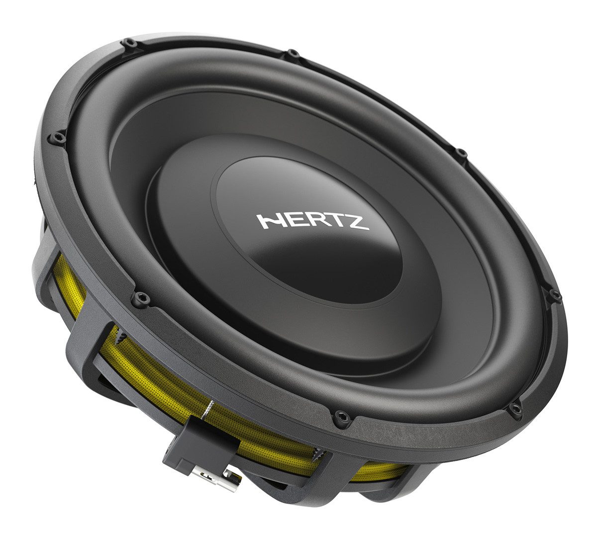 Hertz MPS 300 S2 30cm Flach-Subwoofer 2-Ohm Auto-Subwoofer (1000 W, max.: W 30 cm)