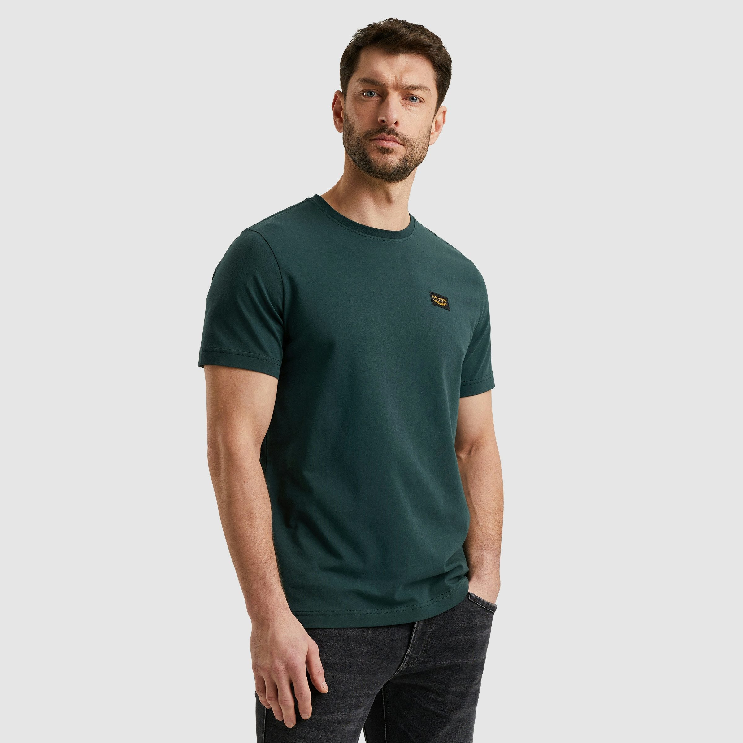 PME LEGEND T-Shirt mit Logobadge günstig online kaufen