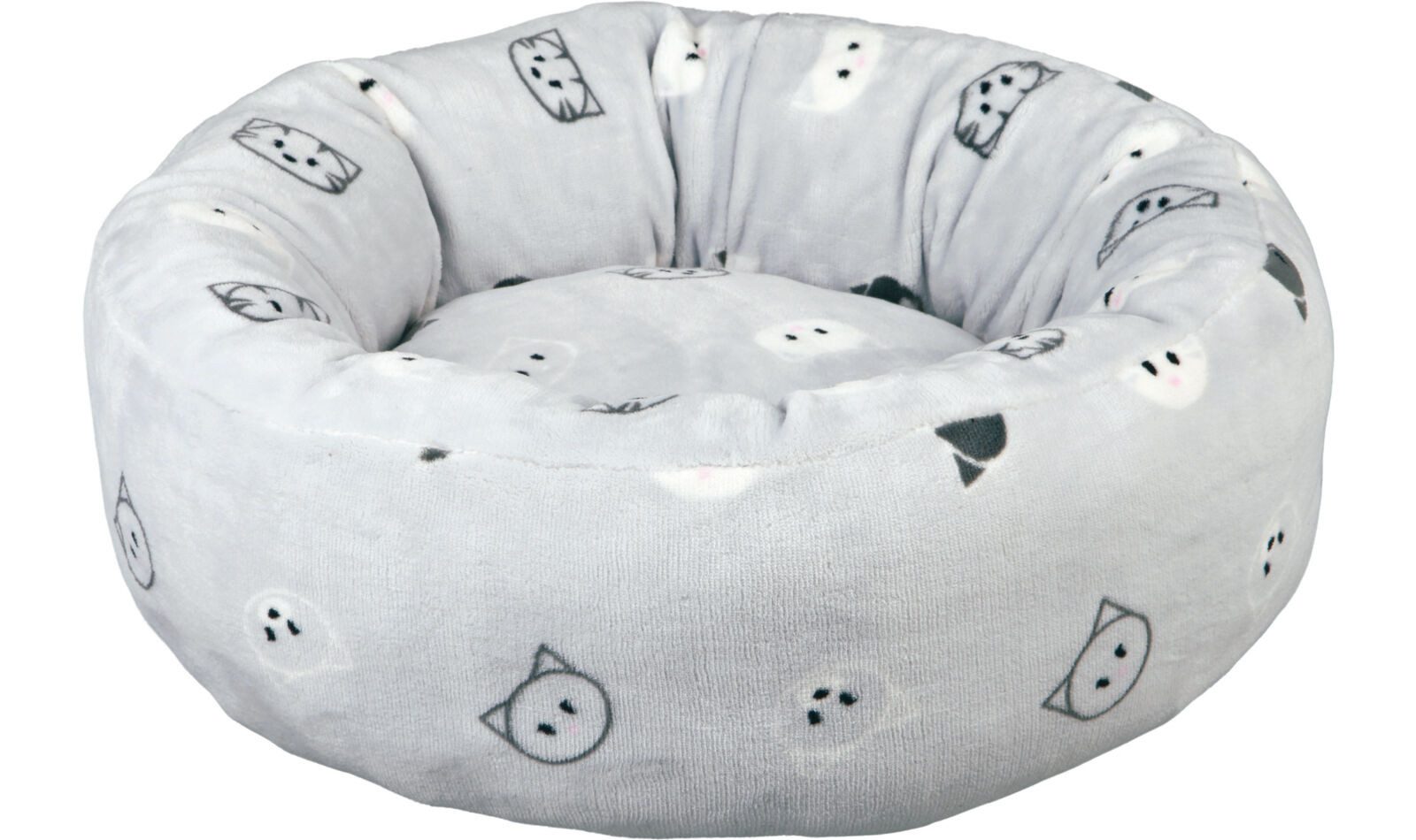 TRIXIE Katzenliege Katzenbett Mimi - hellgrau - ø 50 cm