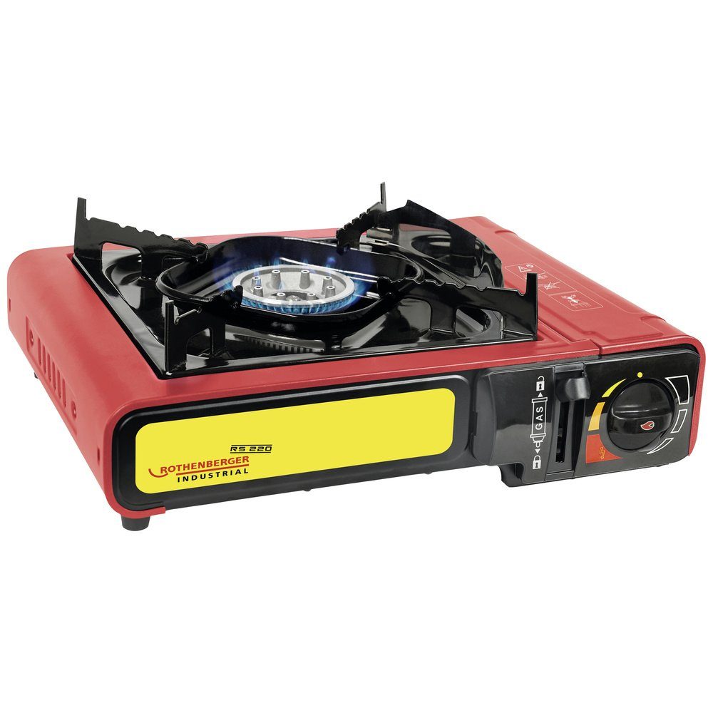 Rothenberger Gaskocher Rothenberger Industrial Gas Camping Kocher Gourmet Piezo RS 220 150000