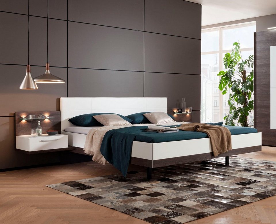 nolte® Möbel Bett »Novara« inklusive zwei Nachtkonsolen online ... nolte® Möbel Bett »Novara« inklusive zwei Nachtkonsolen online ...