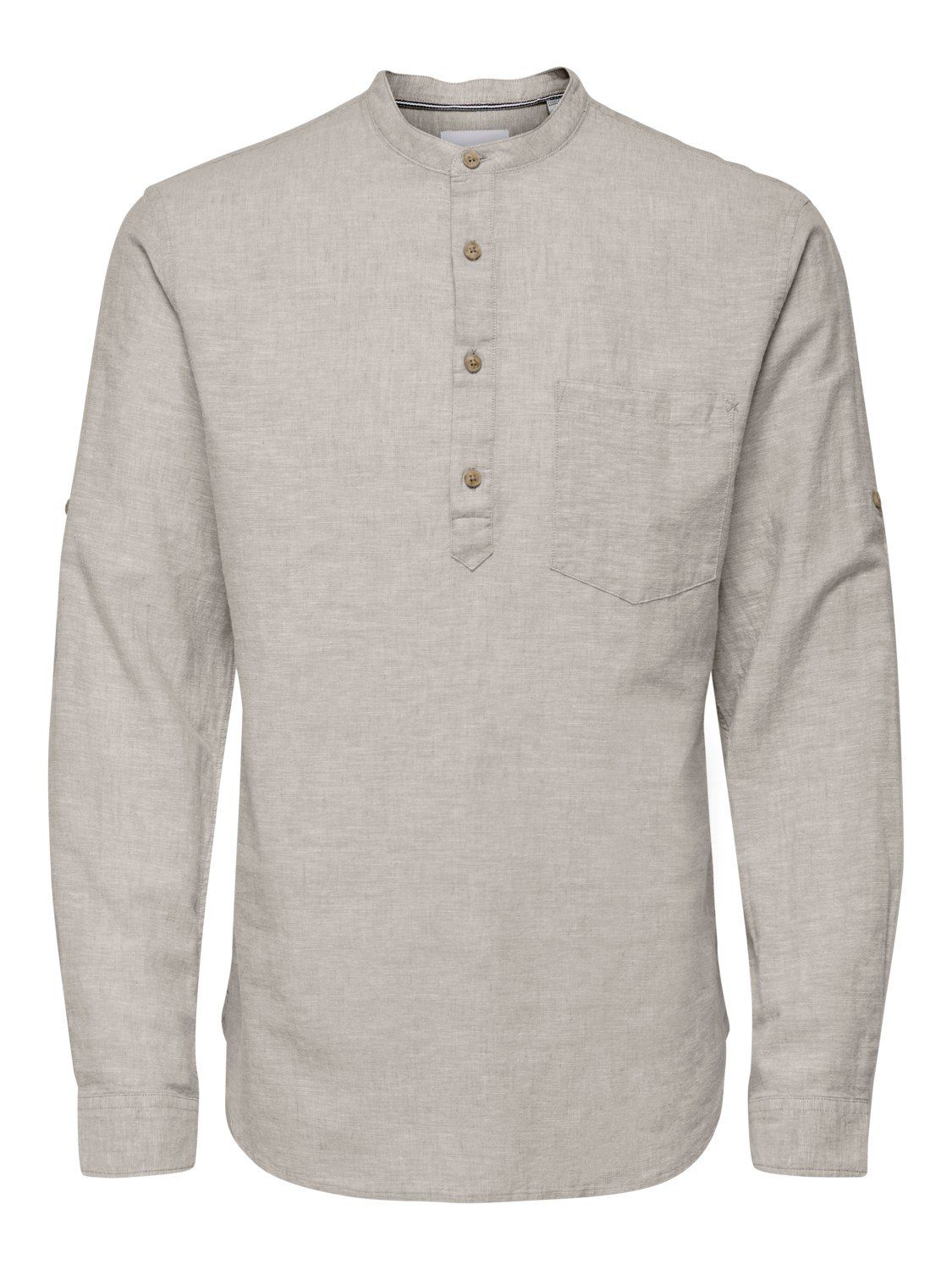 Only & Sons Herren Langarmshirt ONSCAIDEN - Slim Fit günstig online kaufen