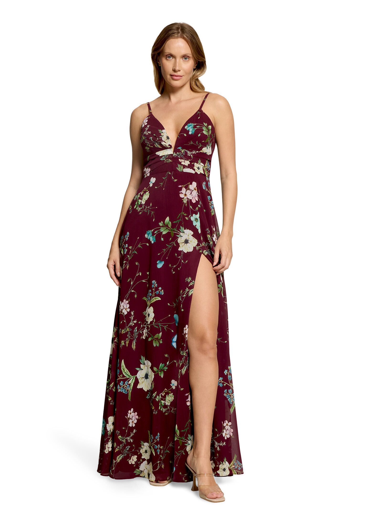 Vera Mont Abendkleid Damen mit Muster