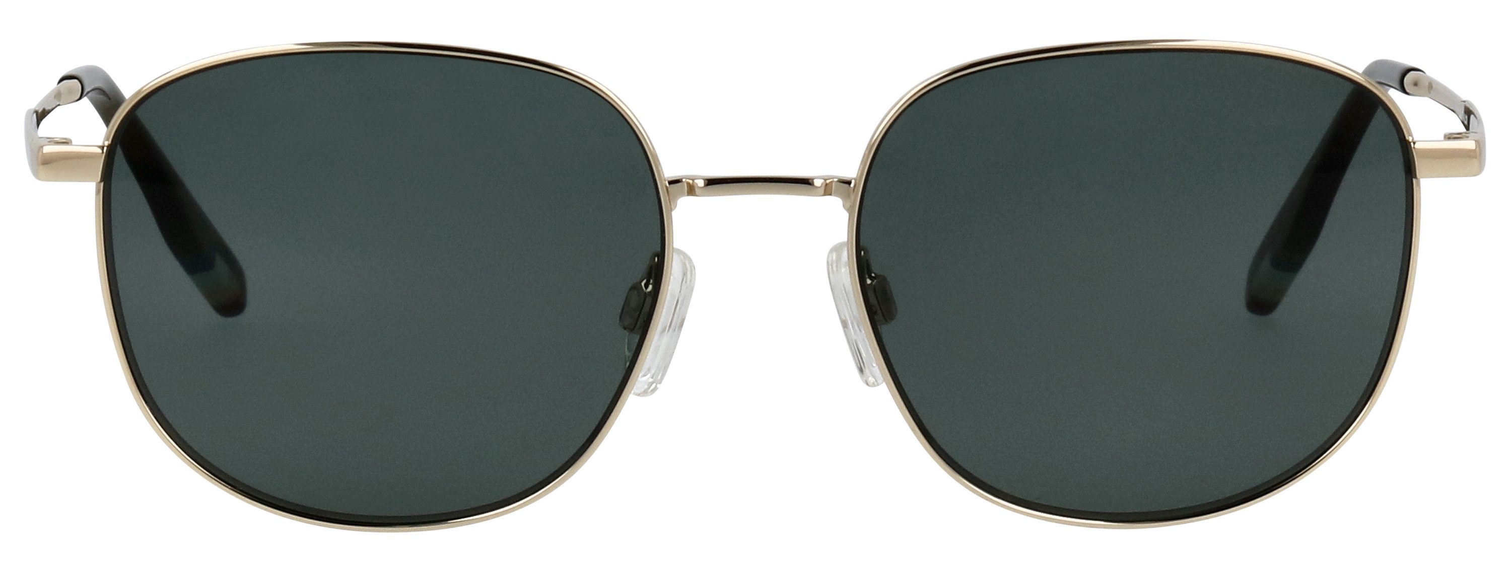 TOM TAILOR Sonnenbrille Modell 675006 Form Karree/Soft, Logoschriftzug auf Bügel, Metallfassung
