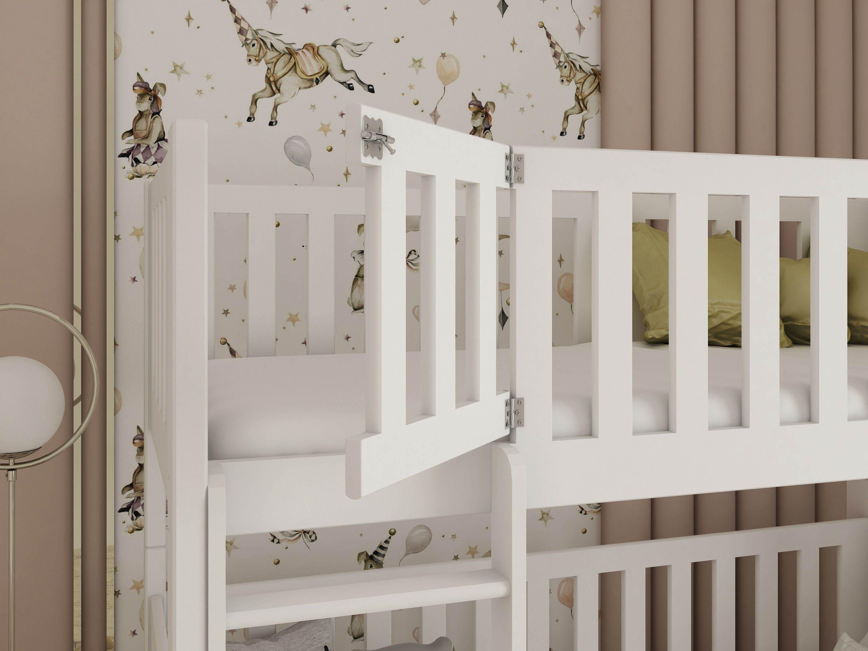 Kids Collective Etagenbett Kinderbett 80x180, schließbarem günstig online kaufen