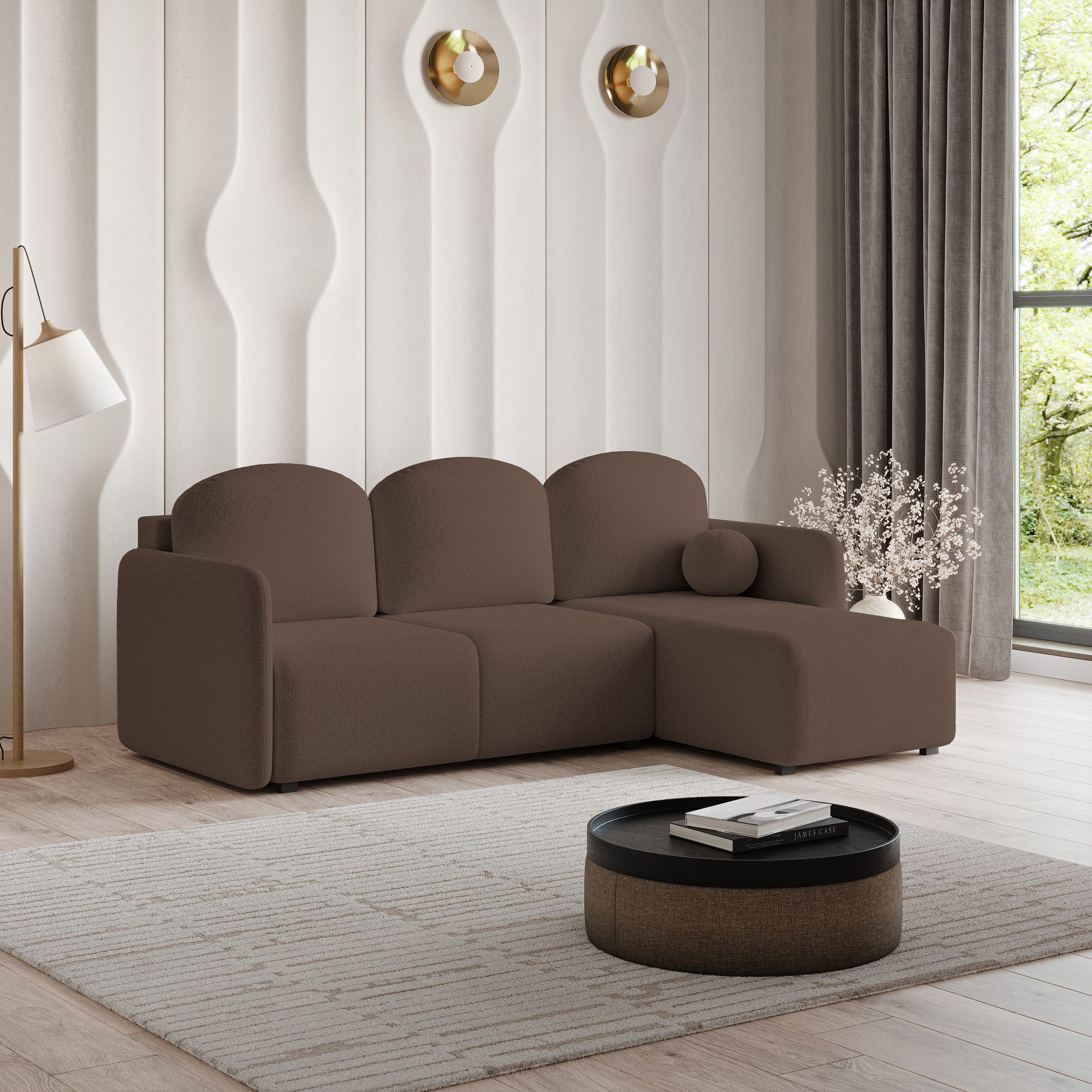 Masseno Ecksofa SUVINO mit Schlaffunktion L-Form, günstig online kaufen