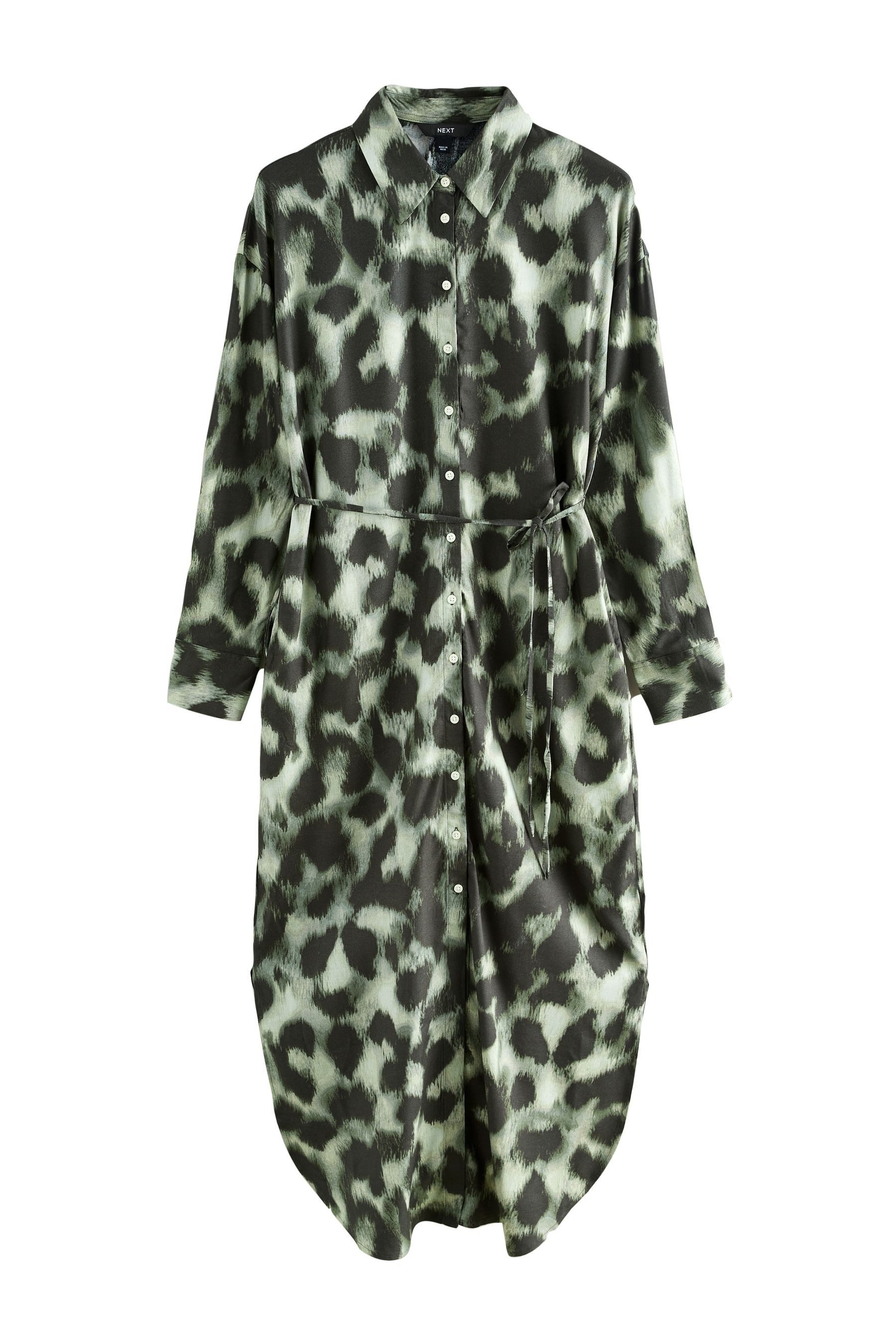 Next Hemdblusenkleid Hemdkleid mit langen Ärmeln und Taillenband (1-tlg) günstig online kaufen