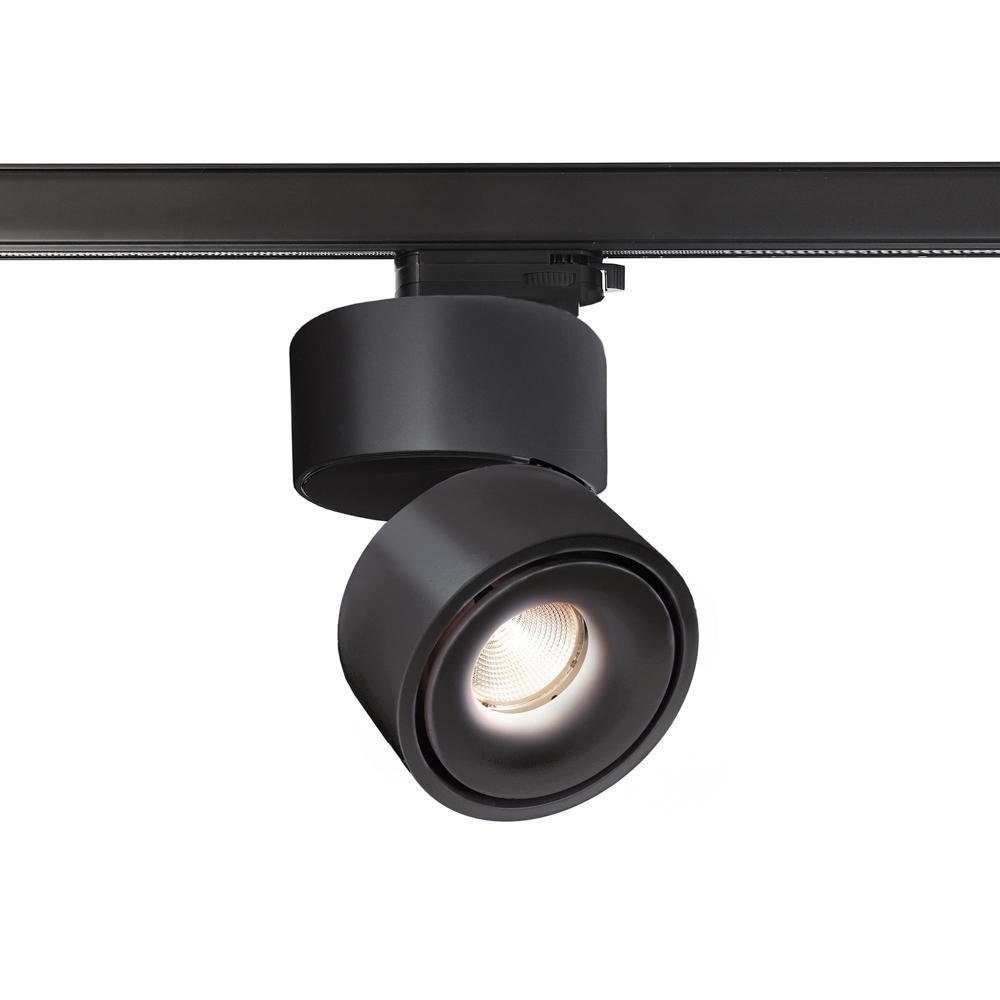 click-licht Stromschienensystem LED 3-Phasen Schienensystem Spot Uni II in Schwarz 17W 910lm, Schienensystem