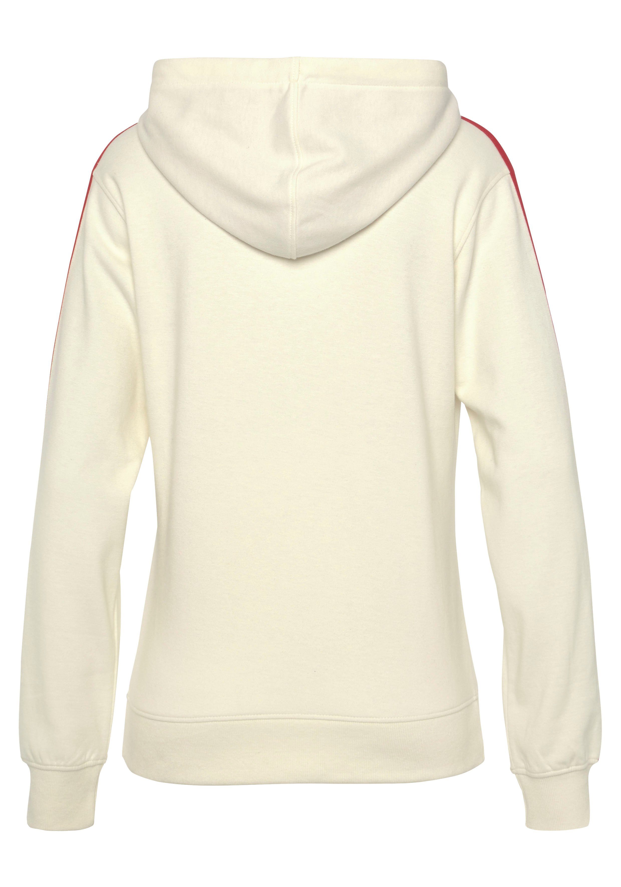 Vivance Hoodie (1-tlg) Hoodie mit Kontrast Einsätzen, Loungeanzug
