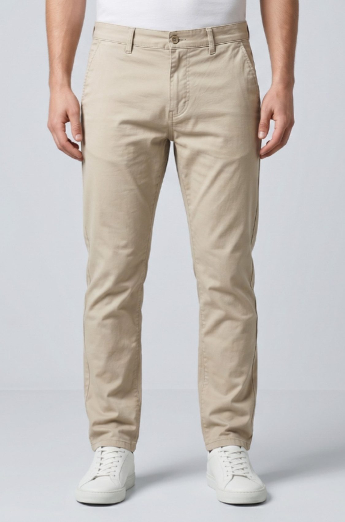 Chinohose für Herren, Chino Hosen Herren mit Stretch, Modern Fit Hose