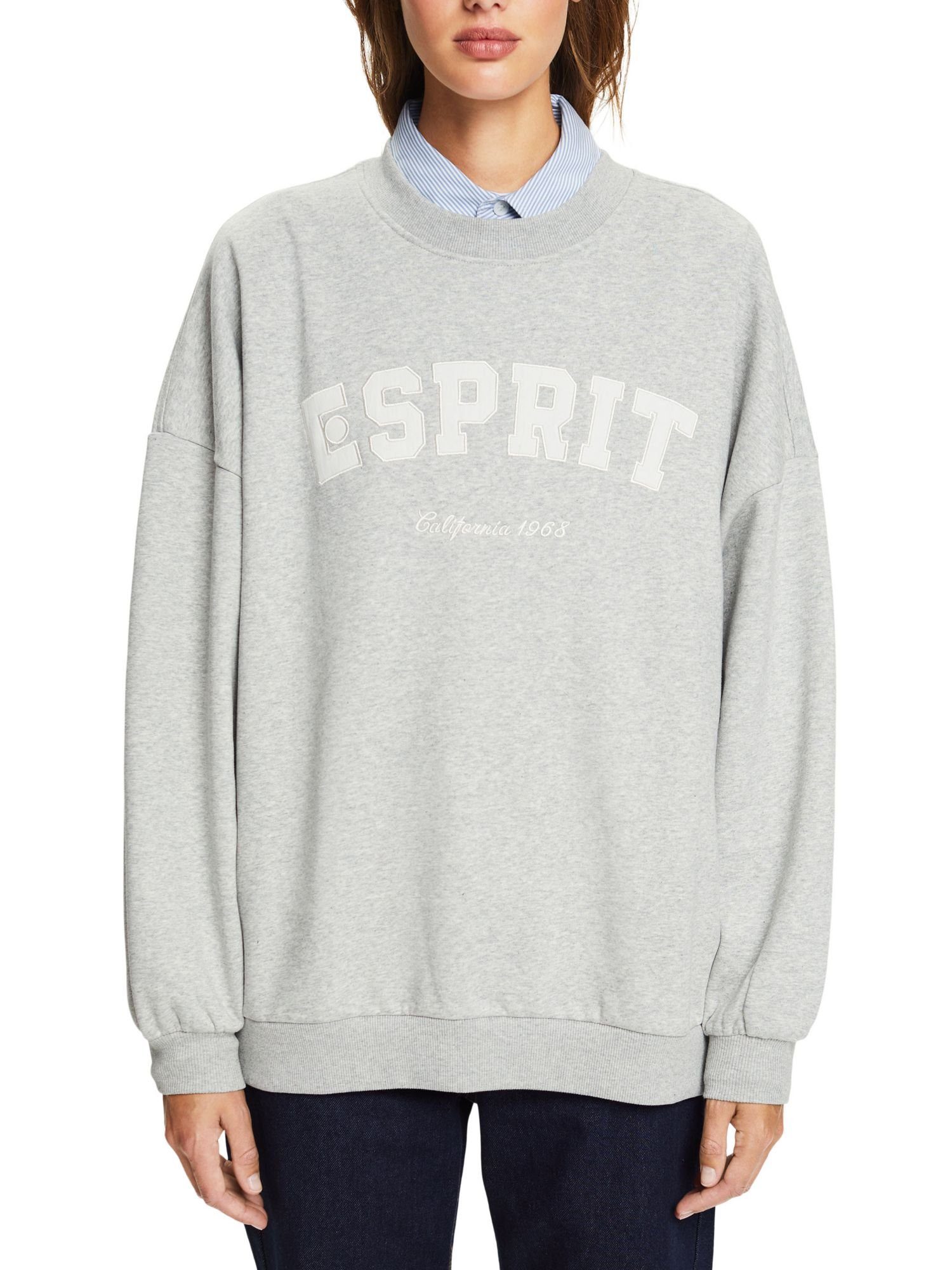 Sweatshirt Esprit aus Logo-Sweatshirt Fleece (1-tlg)