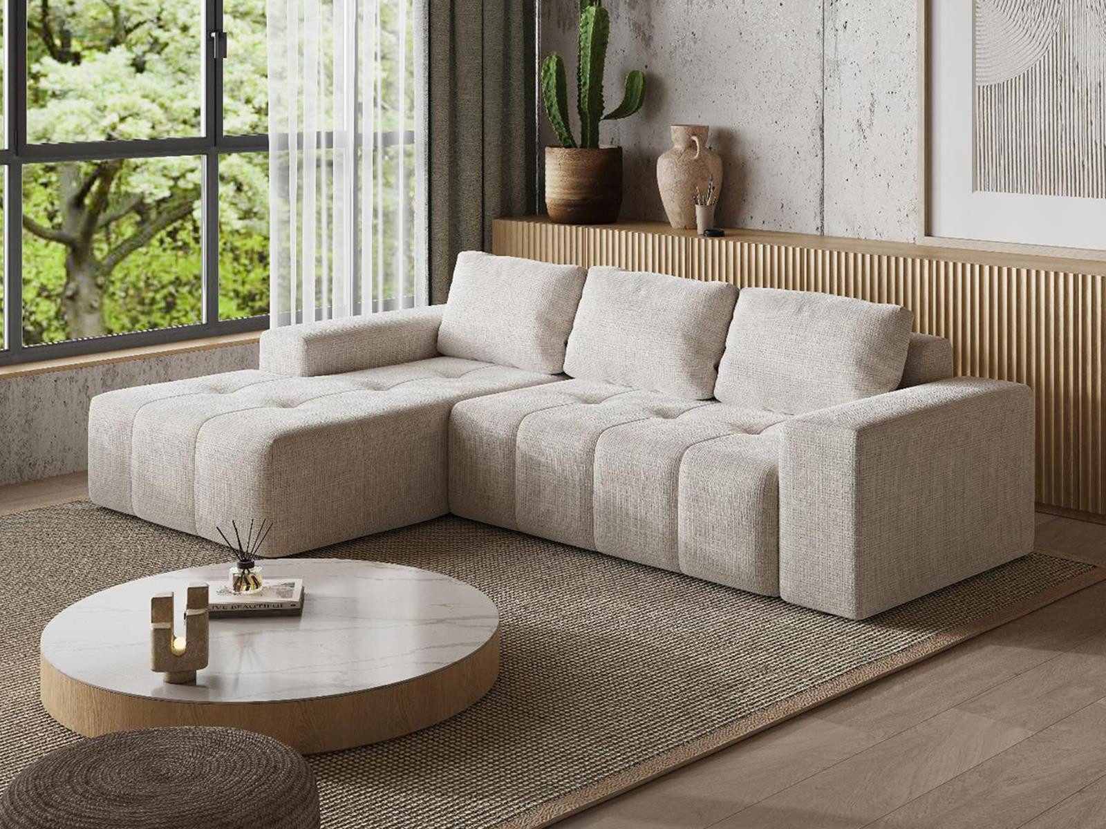 Compleo Ecksofa L form, Modern Couch, günstig online kaufen