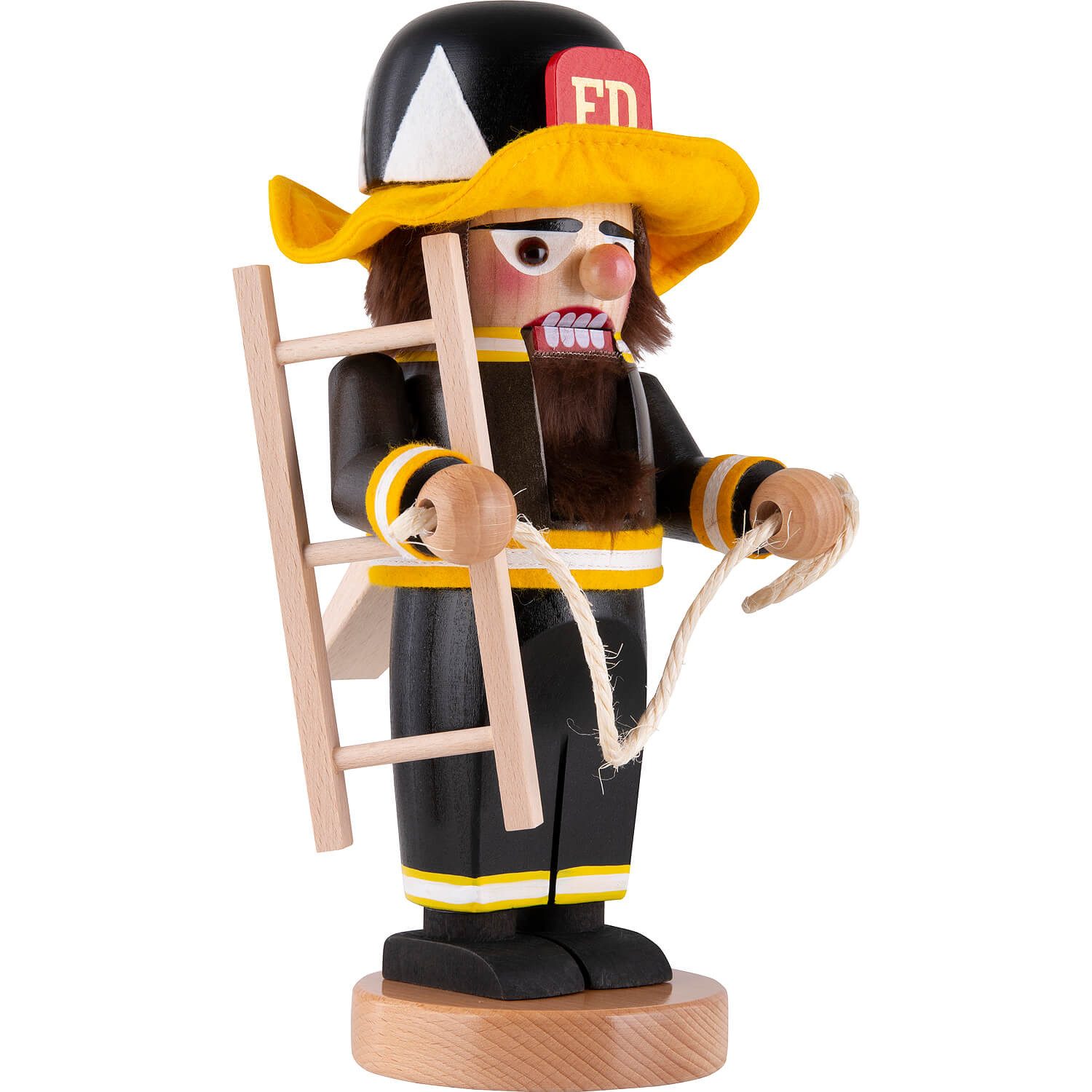 Steinbach Volkskunst GmbH Nussknacker Chubby Feuerwehrmann (28cm) Nussknacker von Steinbach Volkskunst
