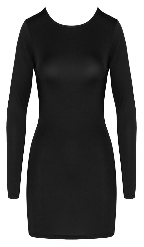 Minikleid Minikleid mit extratiefem Rückenausschnitt und Reißverschluss hinten -