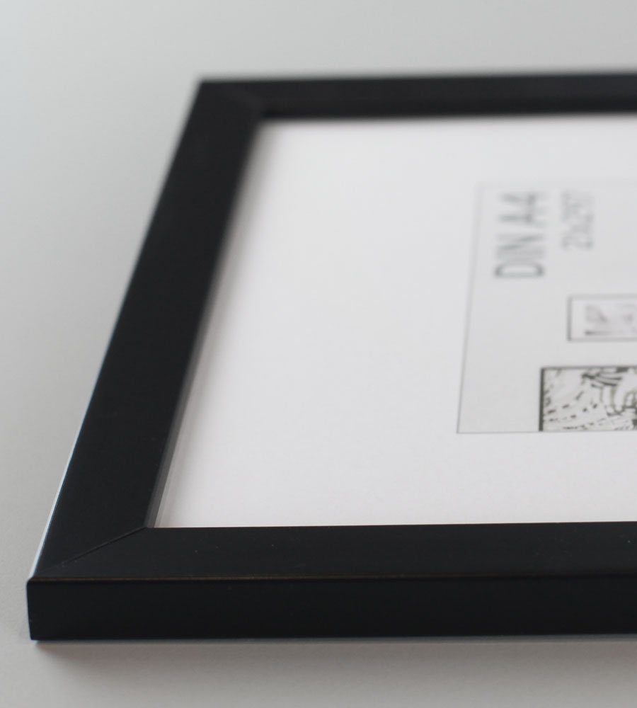 IDEAL TREND Bilderrahmen Livorno Holzoptik Kunststoff Bilderrahmen Wanddeko günstig online kaufen