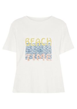 Beachtime T-Shirt (Packung, 2-tlg) mit zwei verschiedenen Drucken