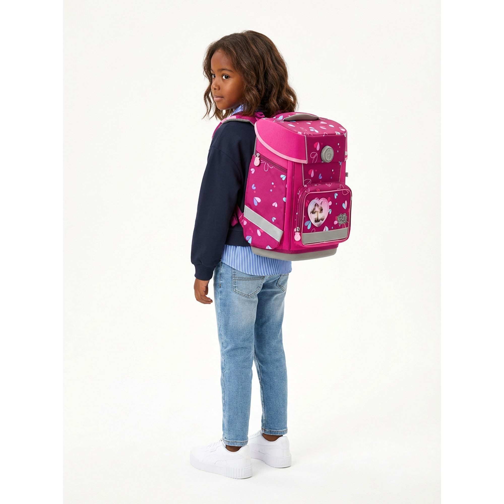SCHOOL-MOOD® Schulranzen Champion Maxx (6-tlg), Polyester