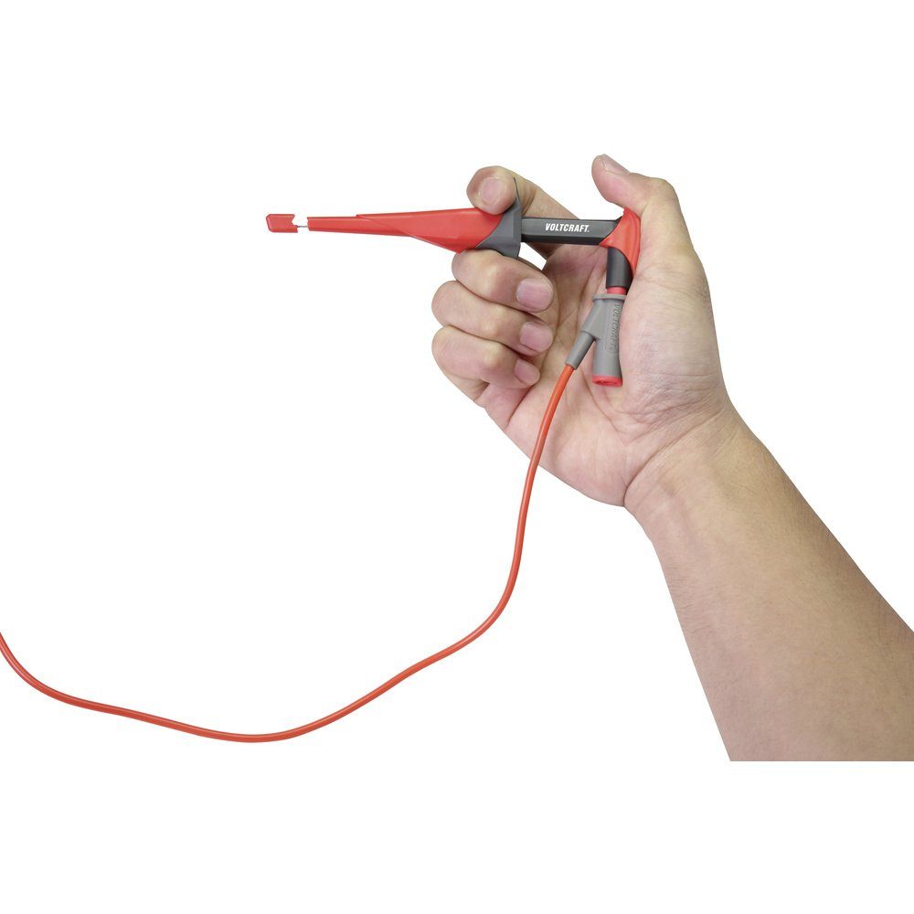 Thumbnail - VOLTCRAFT Multimeter VOLTCRAFT MSK-115 Sicherheits-Abgreifklemmen-Set Buchse 4 mm CAT III 1, (MSK-115)
