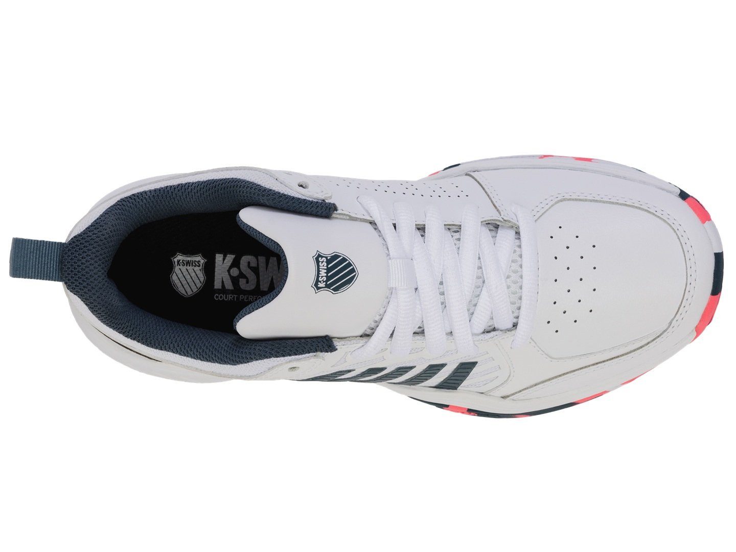 K-Swiss Performance Court Express 2 Allcourt 2025 weiss Kinder/Junioren Tennisschuh