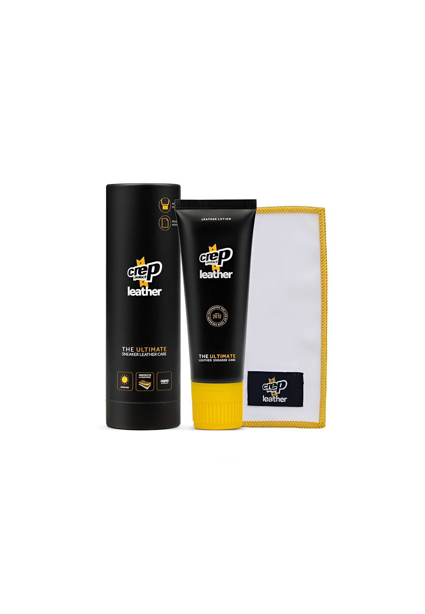 Crep Protect Reinigungsbürste Crep Protect Leather Conditioner, (Set)