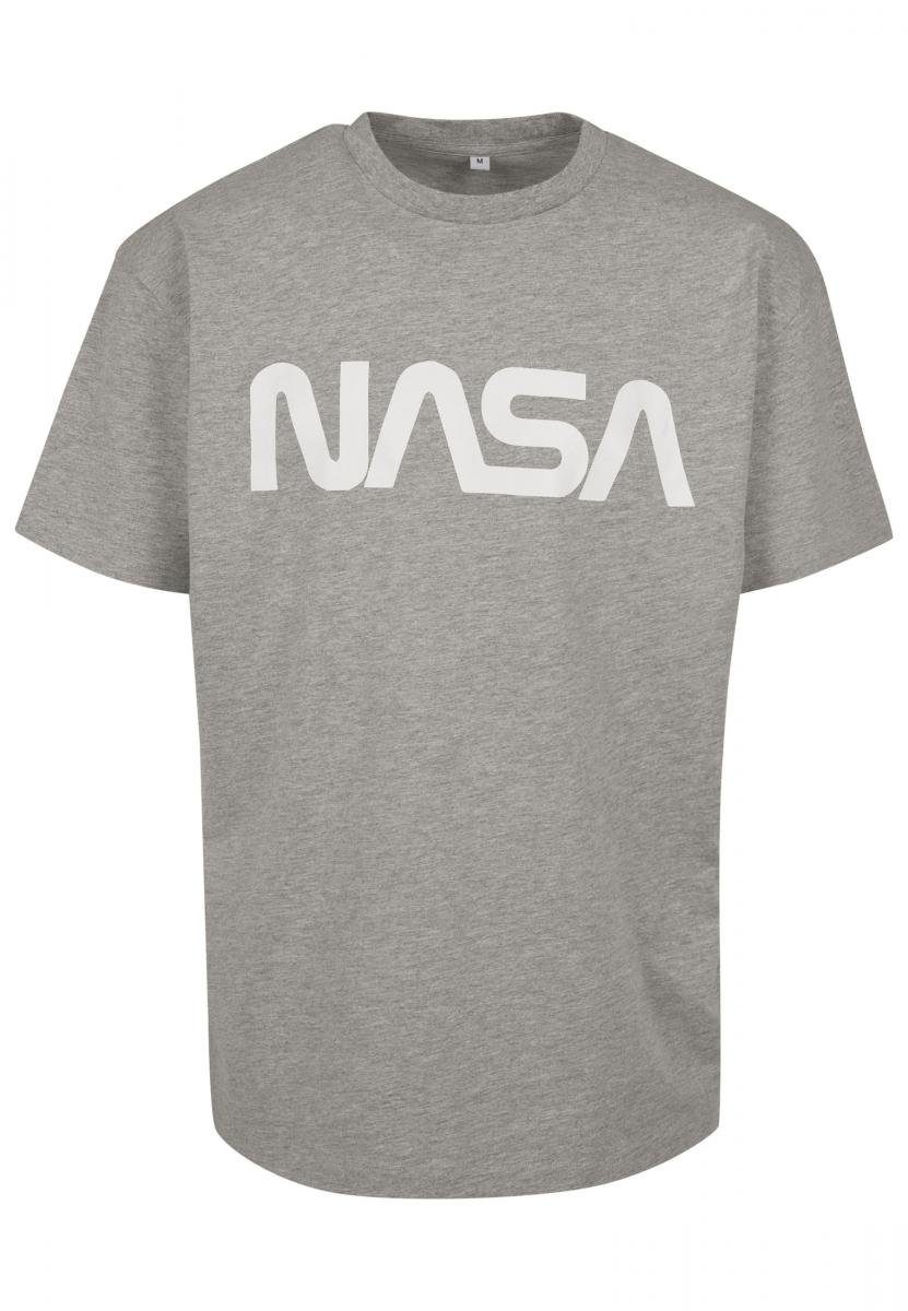 grey Mister Oversized NASA heather Tee Print-Shirt Heavy MT867