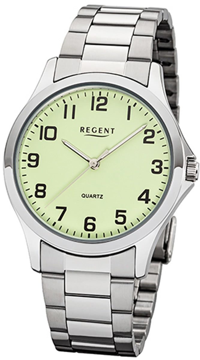 Quarzuhr Regent Herren Uhr 1152405 Metall Quarz