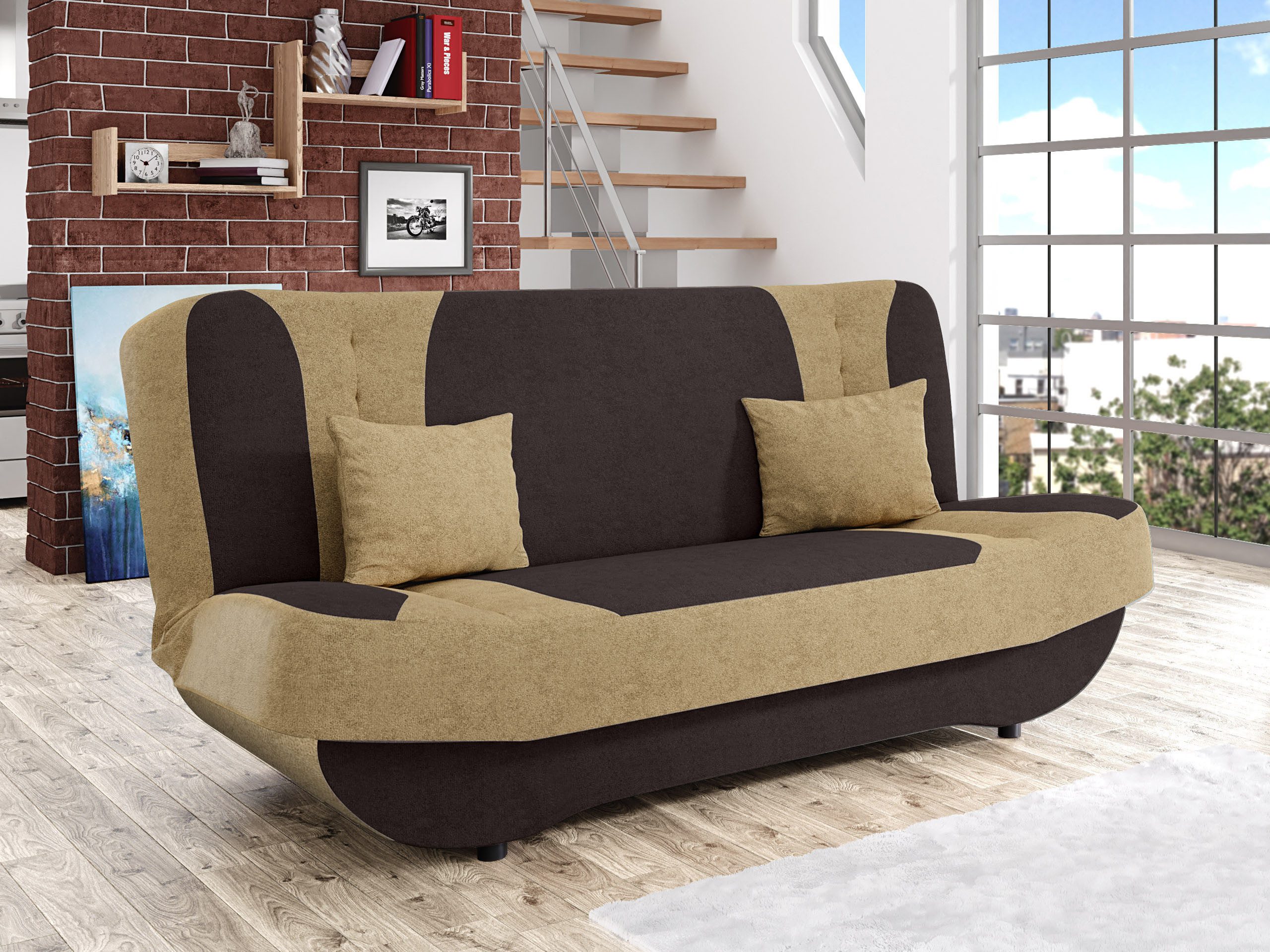 MIRJAN24 Schlafsofa Pinto, mit Bettkasten und günstig online kaufen