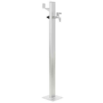 vidaXL Bewässerungssystem Garten-Wassersäule Aluminium 95 cm