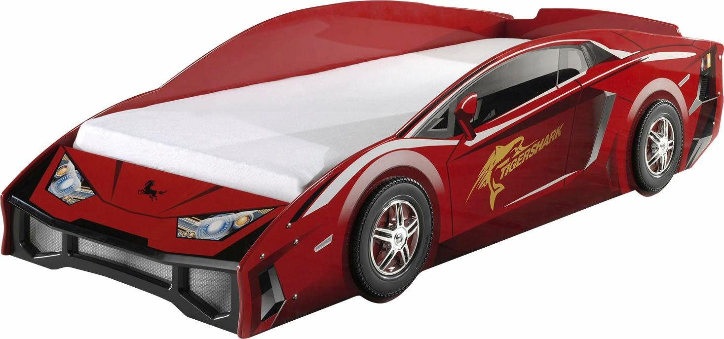 Vipack Rennwagenbett, Bett inkl. Lattenrost online kaufen ...