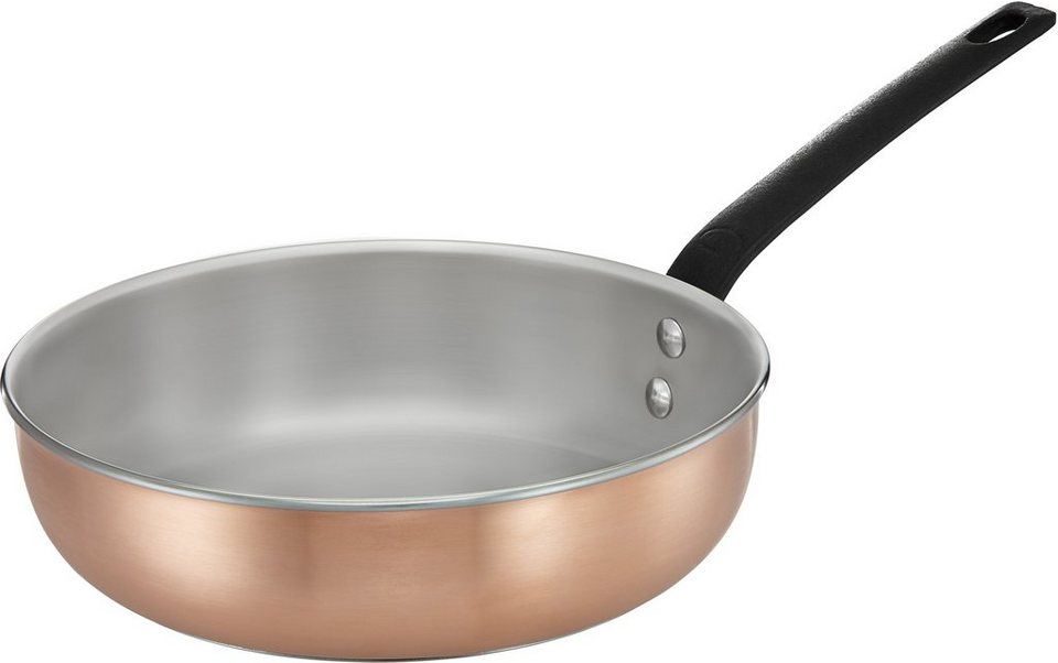 RÖSLE Bratpfanne, Edelstahl/Aluminium, Kupfer, Induktion