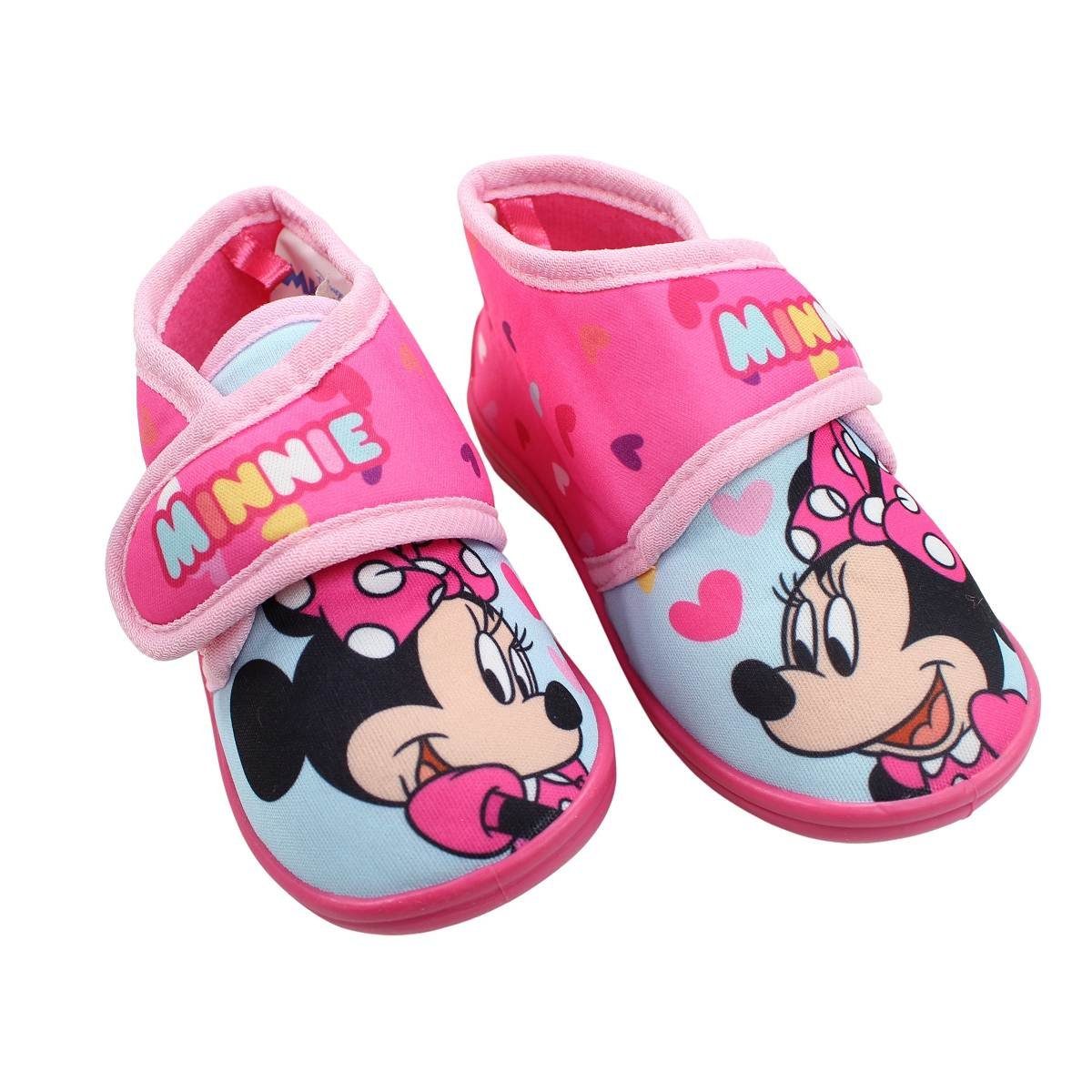 Disney Disney Minnie Hausschuhe 24 30 bis Kinder Gr. Kitaschuhe Klettschuh Maus