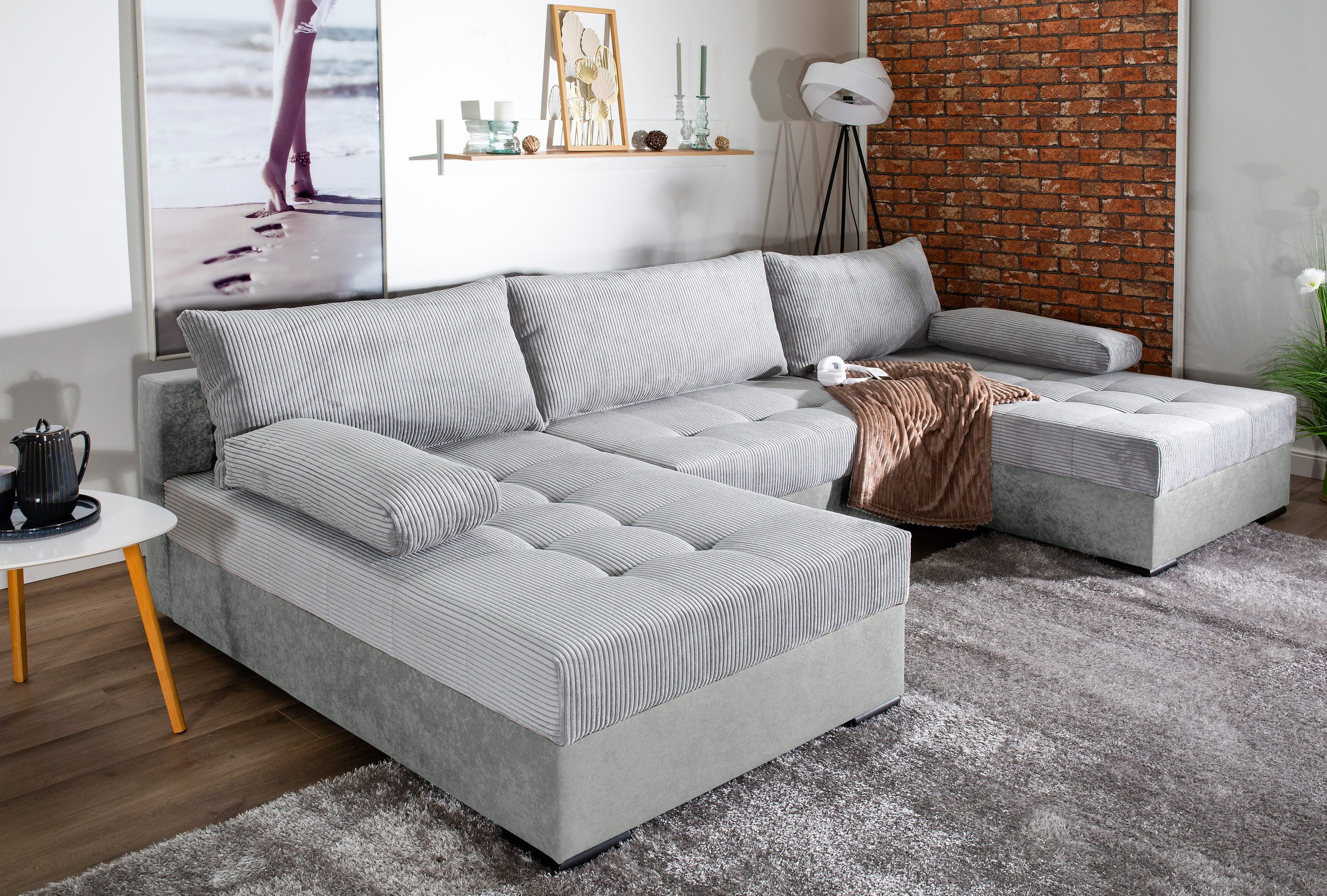 COLLECTION AB Wohnlandschaft Josy, inkl. Bettfunktion, günstig online kaufen