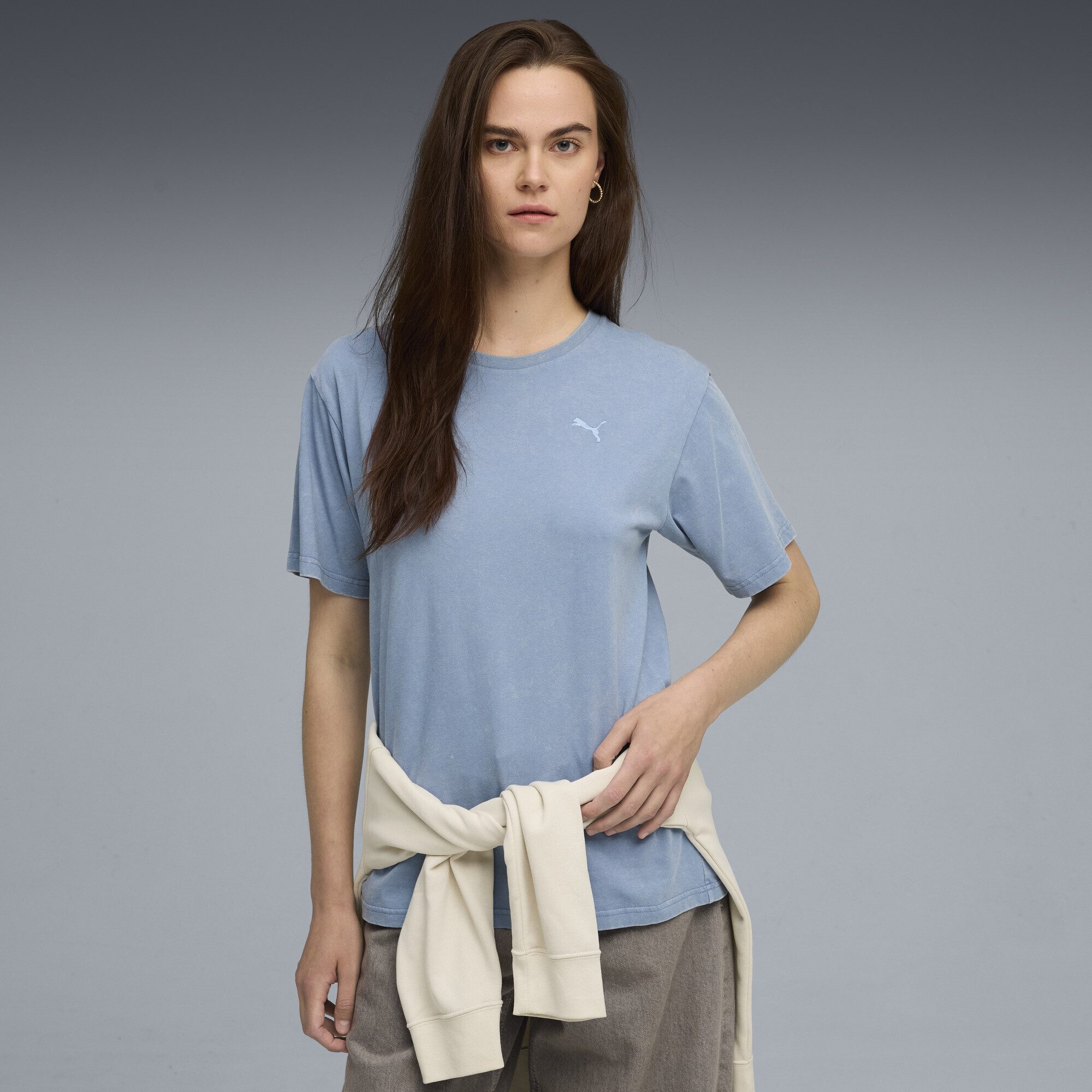 PUMA T-Shirt Essentials Elevated Relaxed Wash günstig online kaufen