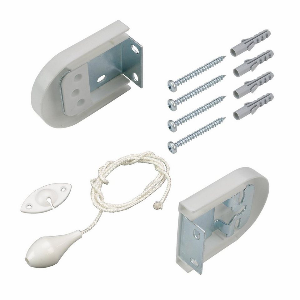 Sichtschutzbefestigungen Zubehör-Set, Liedeco, Rollos, (Set, 1-tlg