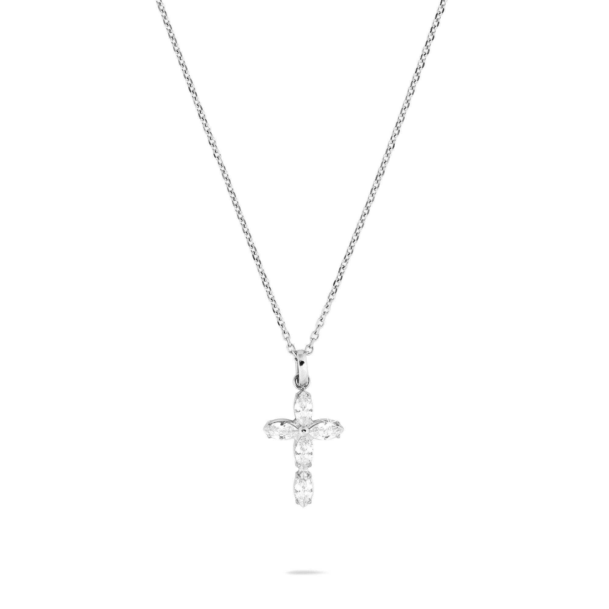 Tamaris Kette mit Anhänger Cross, Kreuz