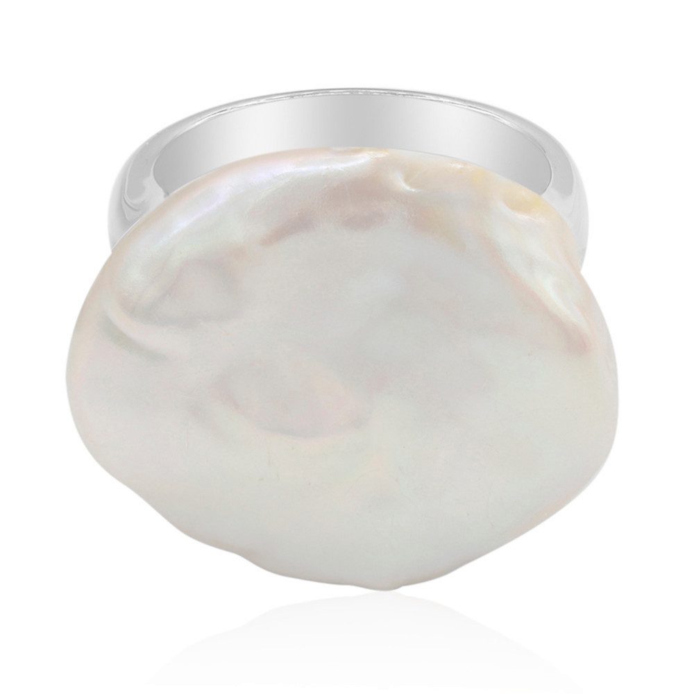 Cavill Perlenring Cavill Ring Sterlingsilber mit 4,53 g Süßwasserzuchtperle, elegant (1-tlg)