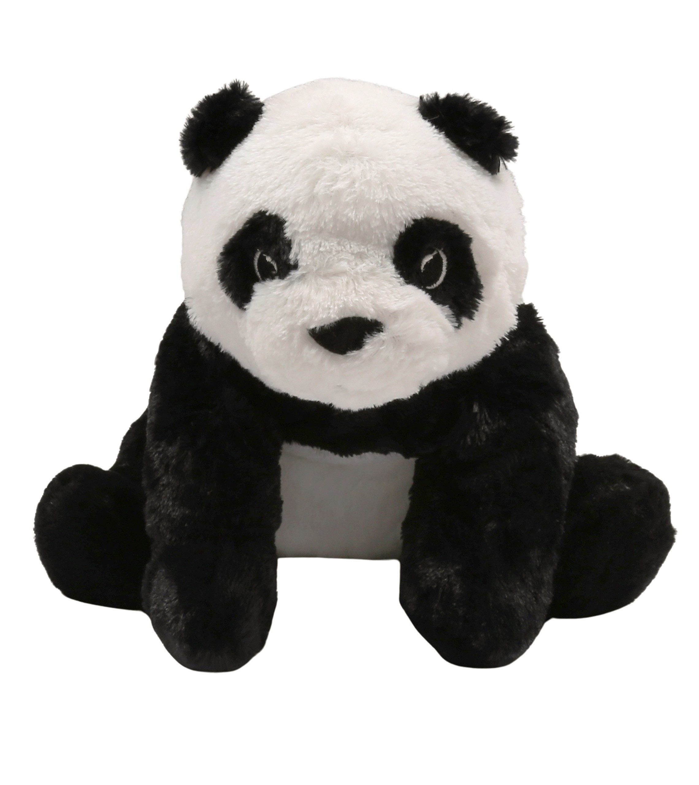 IKEA Kuscheltier KRAMIG Maskottchen aus Plüsch, schwarz-weißer Panda 30 cm IKEA