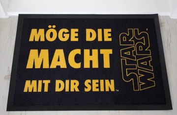 Teppich Star Wars SWD-6 MÖGE DIE MACHT MIT DIR Sein, Star Wars, Rechteckig, Höhe: 30 mm
