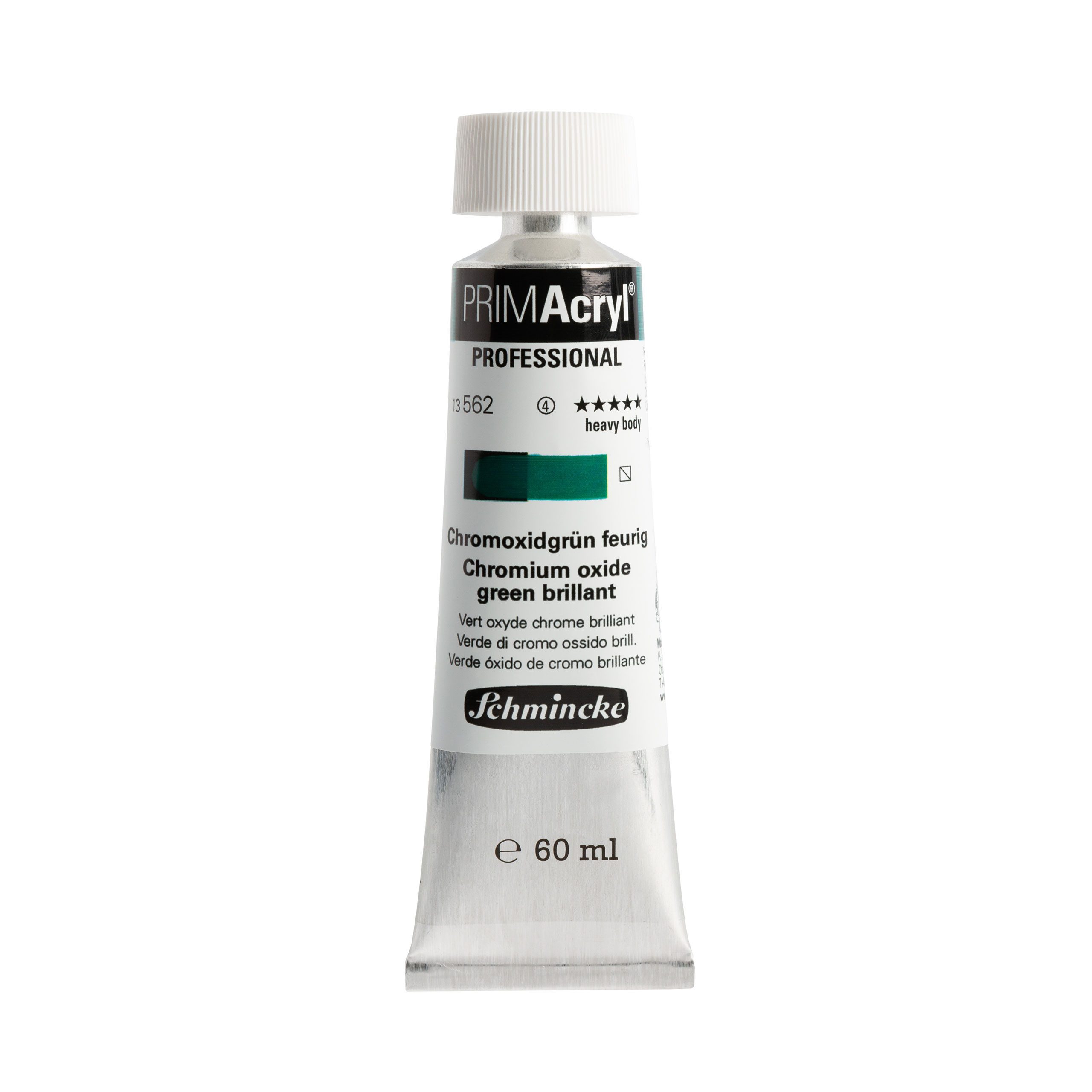Schmincke Acrylfarbe 60ml PRIMAcryl Chromoxidgruen feurig Acryl 13 562 011