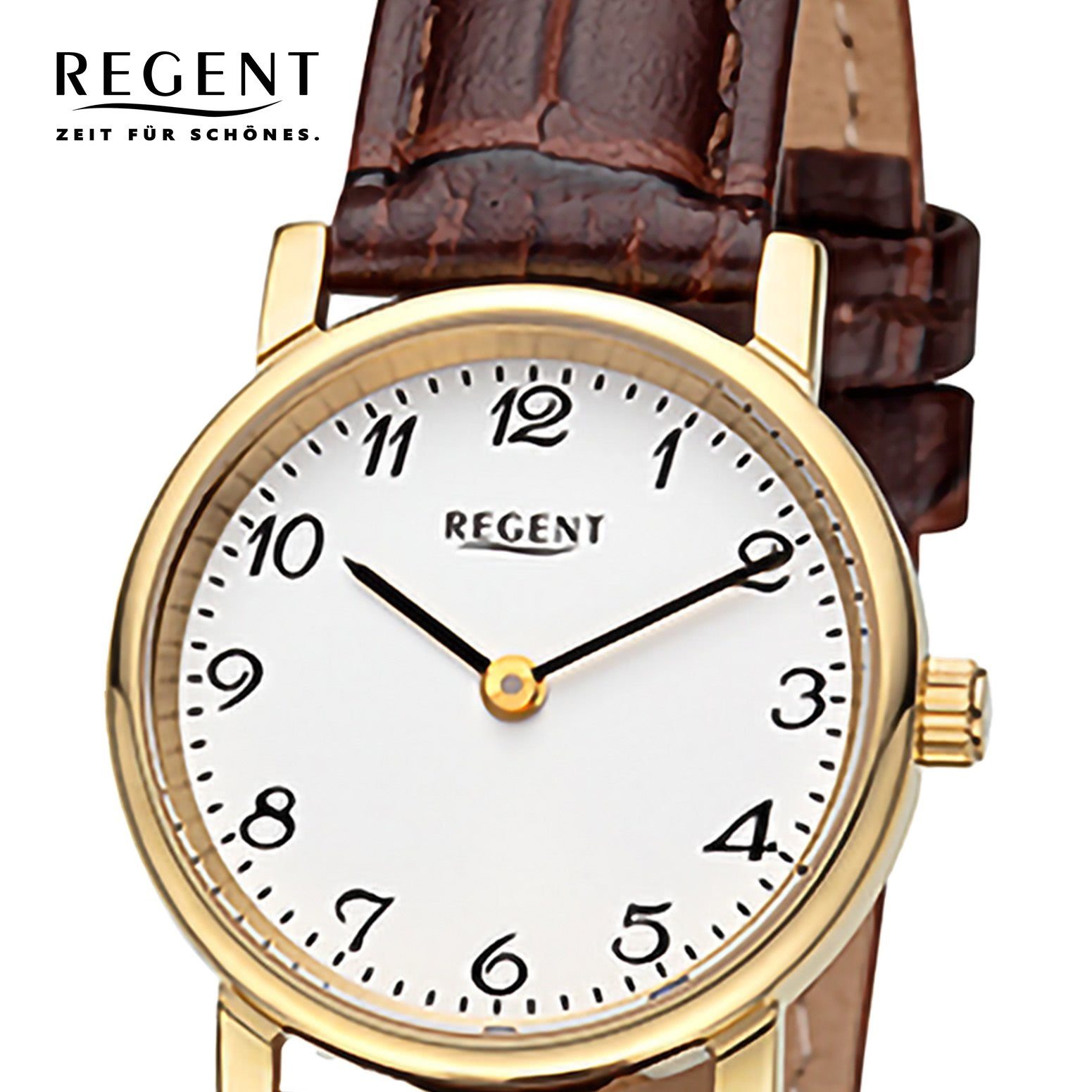 Regent Quarzuhr Regent Damen Armbanduhr Analog, (Analoguhr), Damen Armbandu günstig online kaufen